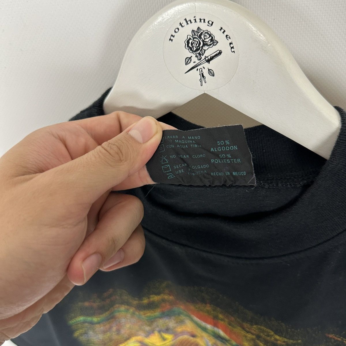 Vintage Vintage 90s 80s Mexico Aztec temple graphic art tee rare y2k Size US L / EU 52-54 / 3 - 6 Thumbnail