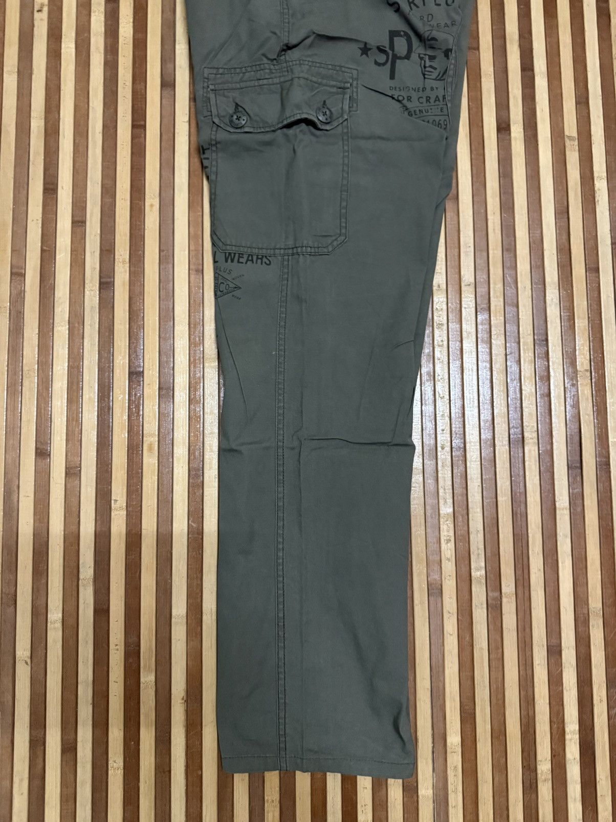 Japanese Brand Military Surplus Supply Cargo Pants / Streetwear / W34x29.5 Size US 34 / EU 50 - 13 Thumbnail