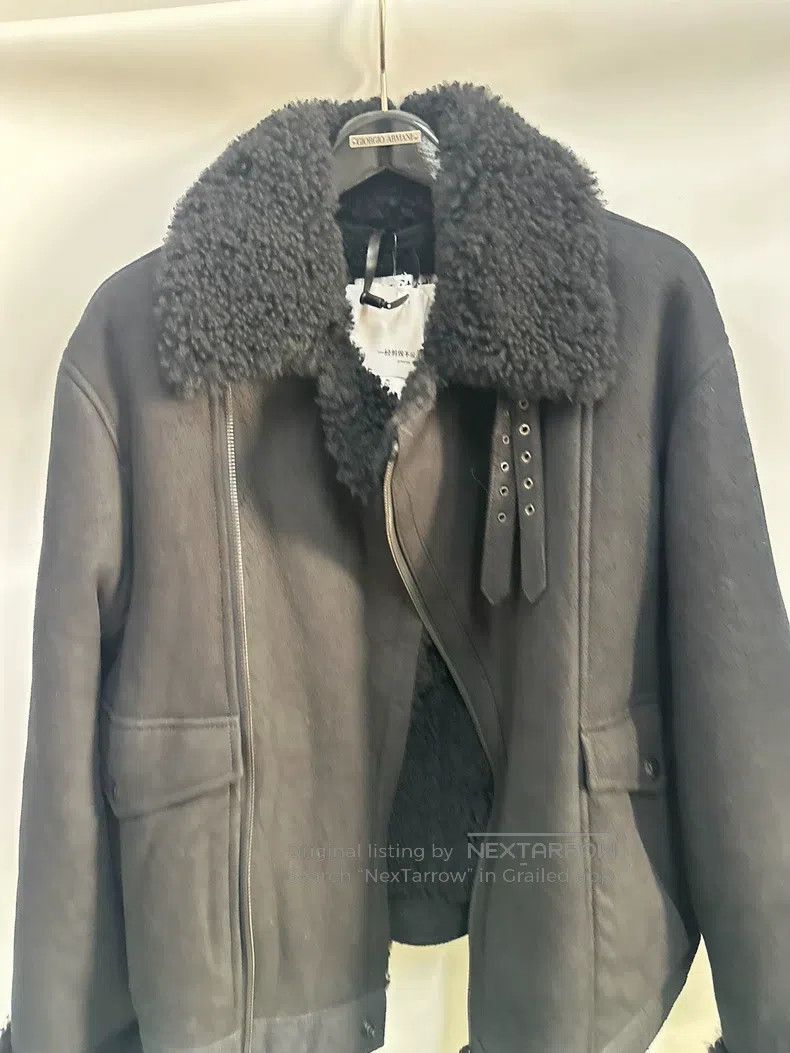 Acne Studios Acne Studios Men's Sheepskin and Fur Jacket Size US M / EU 48-50 / 2 - 2 Thumbnail