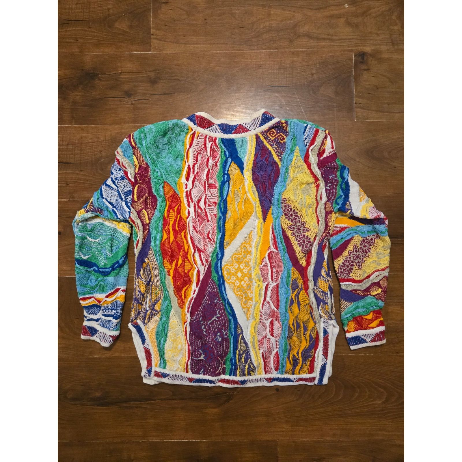 Coogi Vintage y2k 90s COOGI Cosby 3D Knit Sweater Size US M / EU 48-50 / 2 - 2 Thumbnail