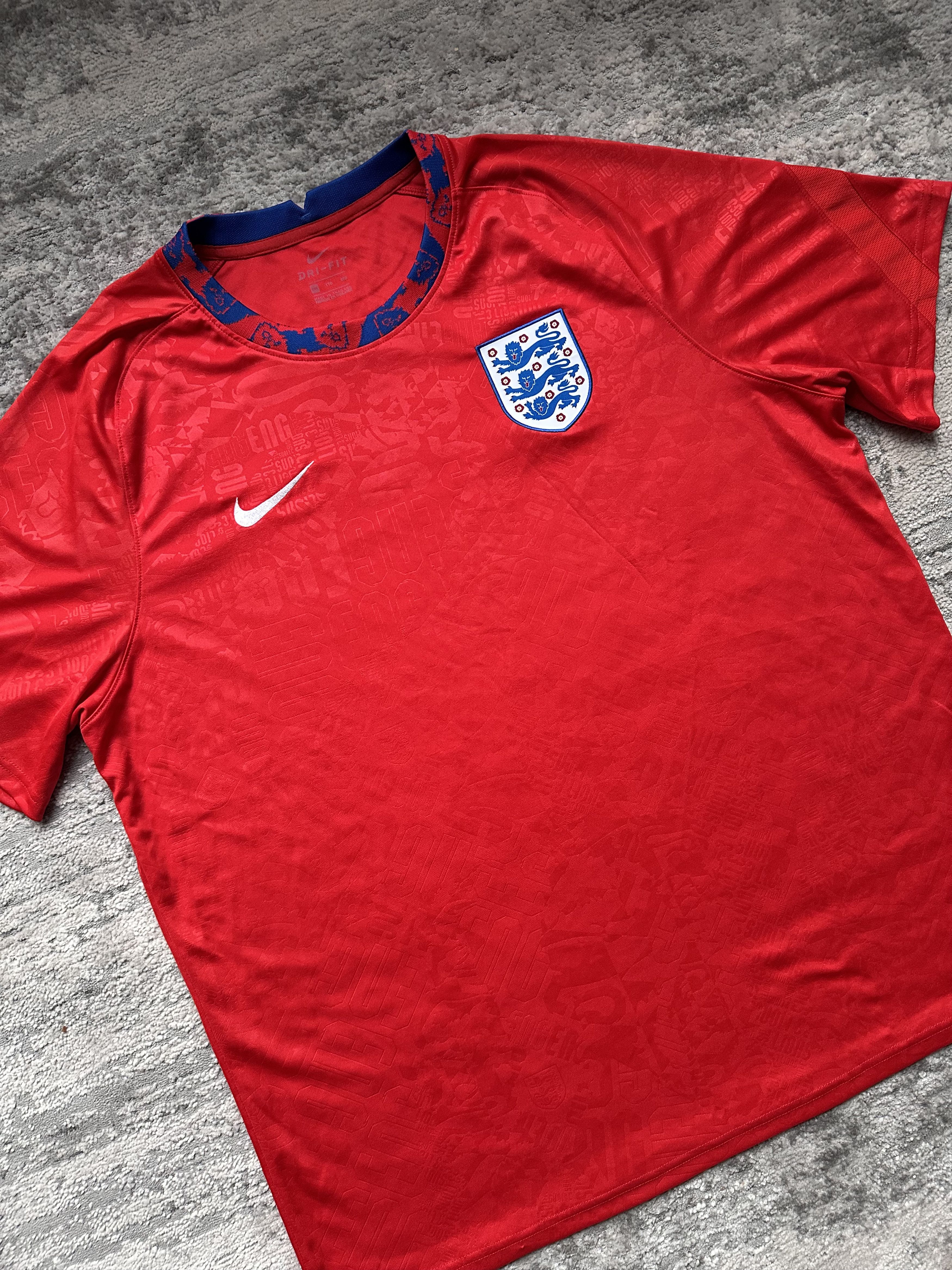 Nike Nike England Jersey Size US XXL / EU 58 / 5 - 2 Thumbnail