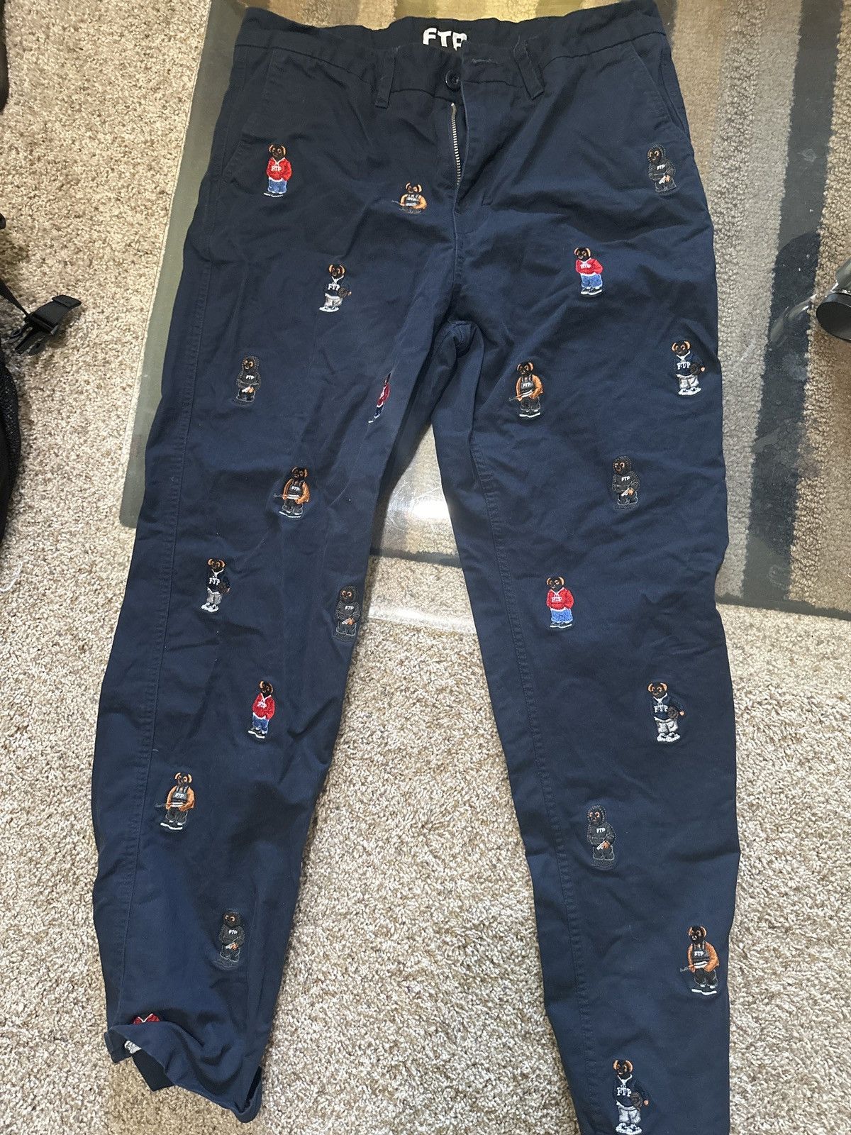 FTP Corduroy Chino Pant Navy