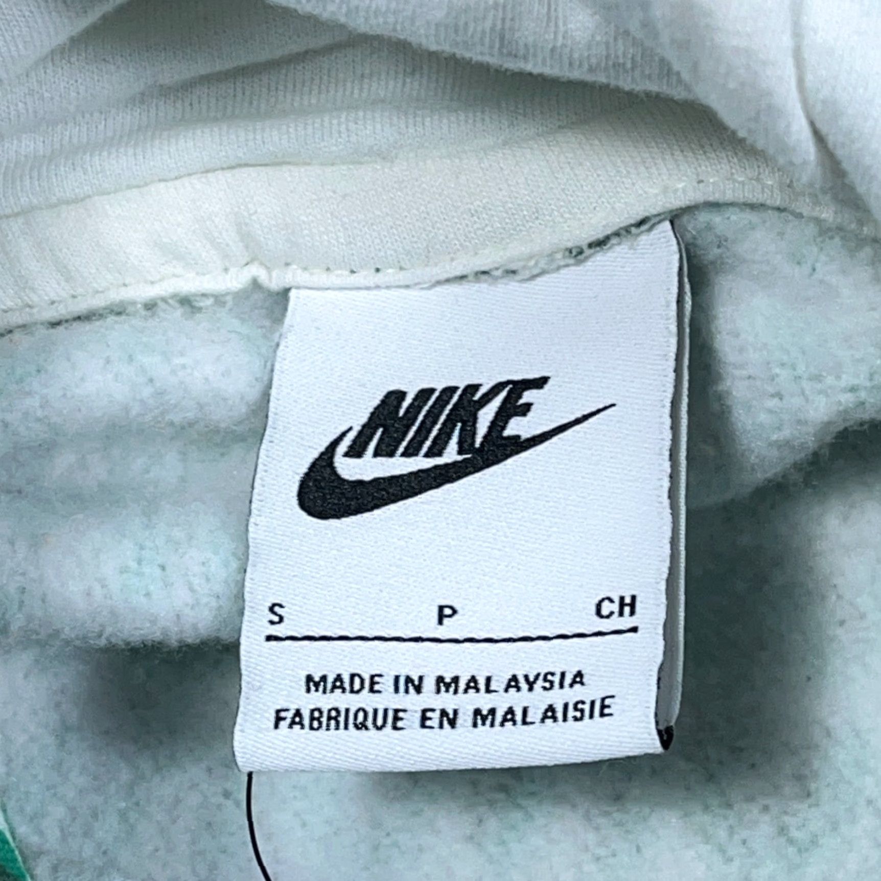 Nike Nike Hoodie Men's Small Green Geometric Sweatshirt Pullover Retro Colorful 80s 90s Sports Hooded Size US S / EU 44-46 / 1 - 3 Thumbnail