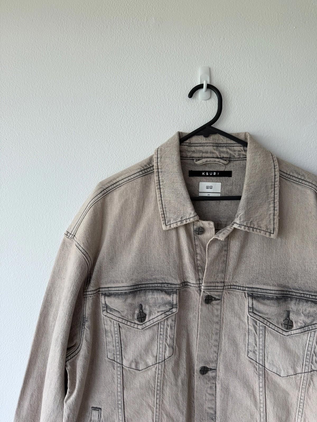 Ksubi new Ksubi mens oh g jacket medium m denim pluto grey 3 Size US M / EU 48-50 / 2 - 2 Thumbnail