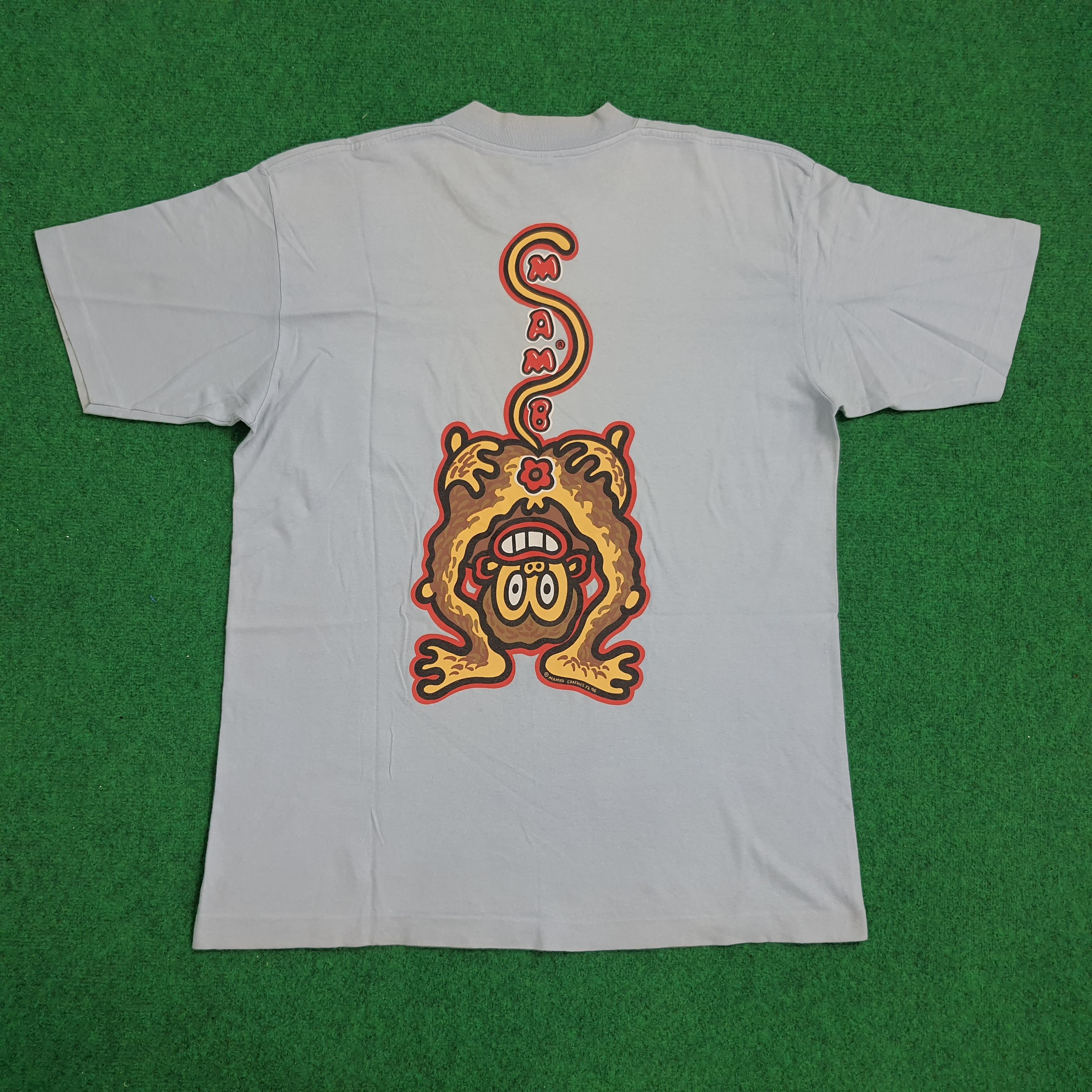 Mambo × Vintage Vinatge 90's MAMBO Surf Style Tshirt Size US L / EU 52-54 / 3 - 1 Thumbnail