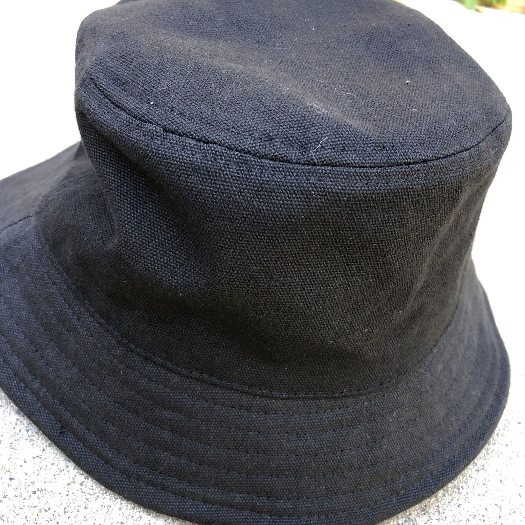 Steve Madden VINTAGE Steve Madden Bucket Hat Women's One Size Black Cap Packable Travel Bucket Hat Women One Size Black Cap Vintage Steve Madden Size ONE SIZE - 2 Thumbnail