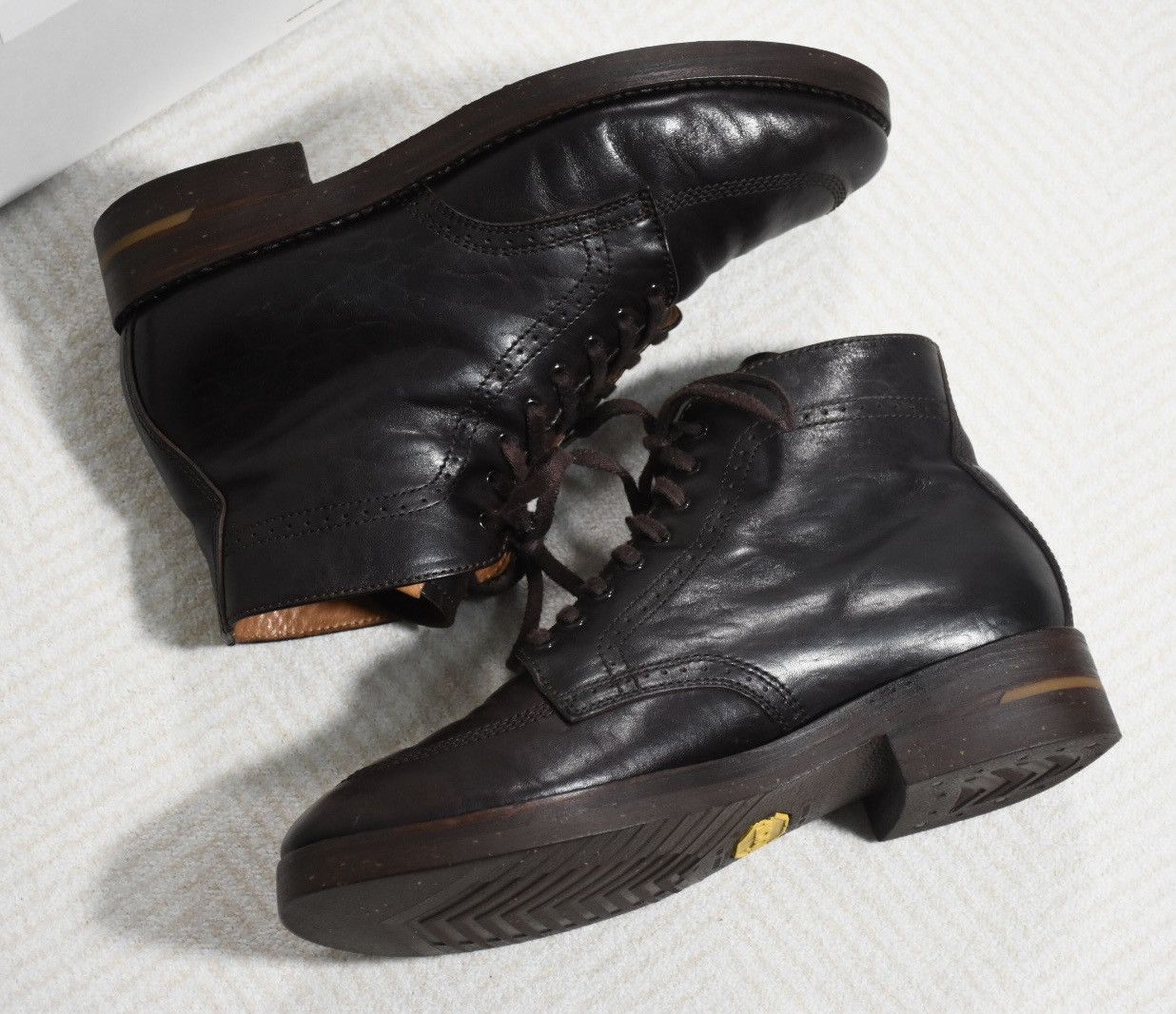 Visvim Nelson Plain Toe Boots Folk（Horse）