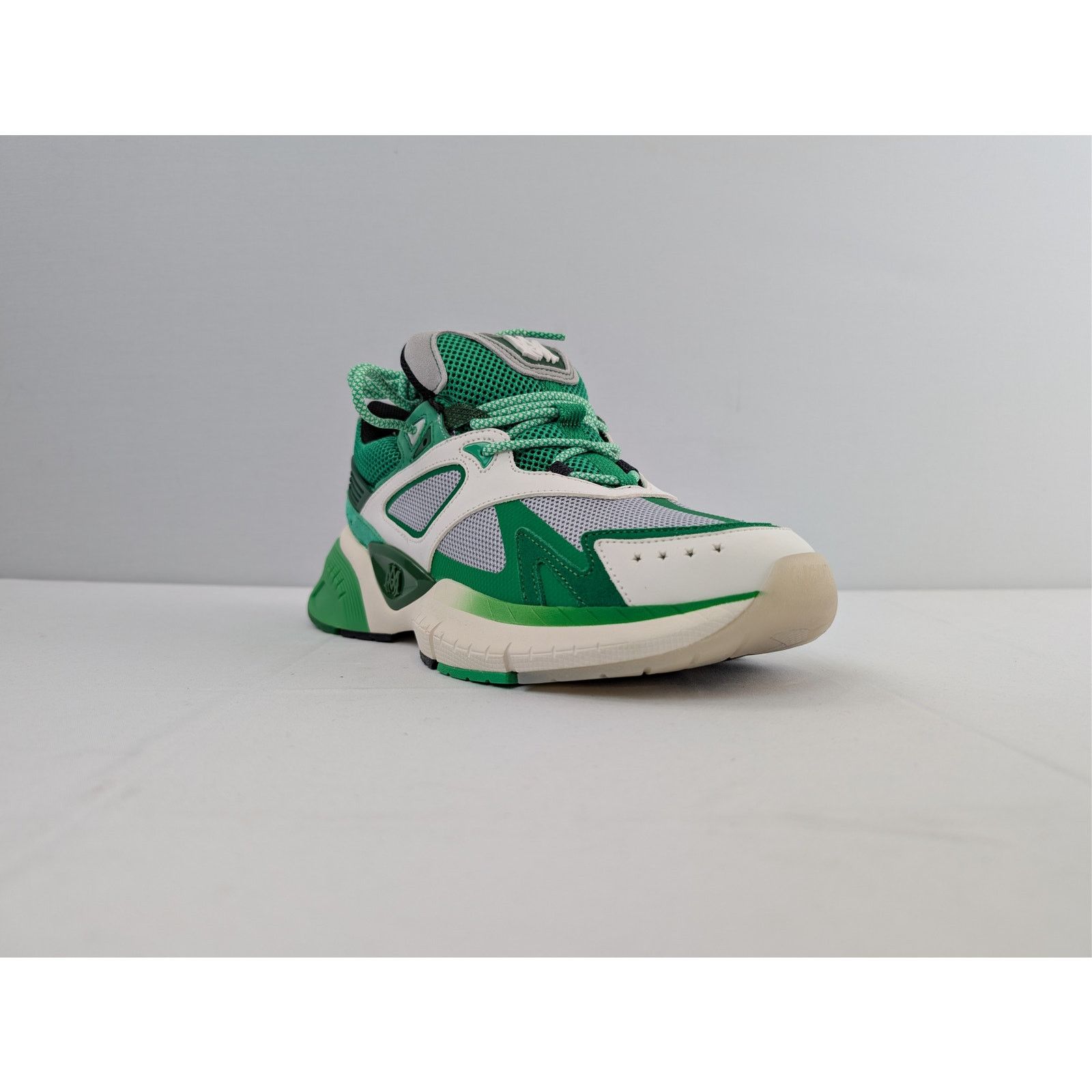 Amiri o1rshd1 MA Runner Sneakers in Green Size US 11 / EU 44 - 2 Thumbnail