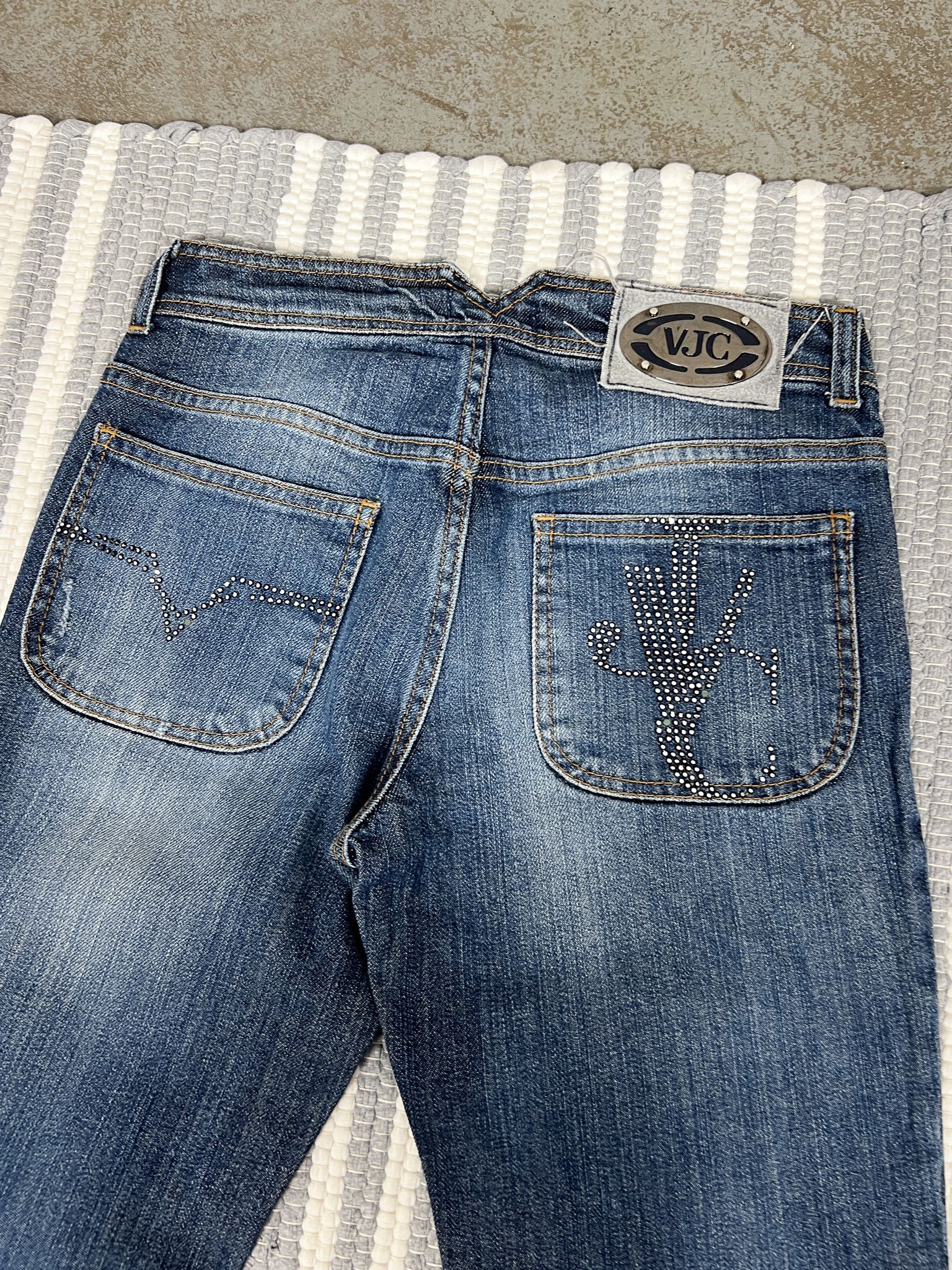 Jean Vintage Versace Jeans Couture Denim Pants Jeans Size 25" / US 0 / IT 36 - 5 Thumbnail