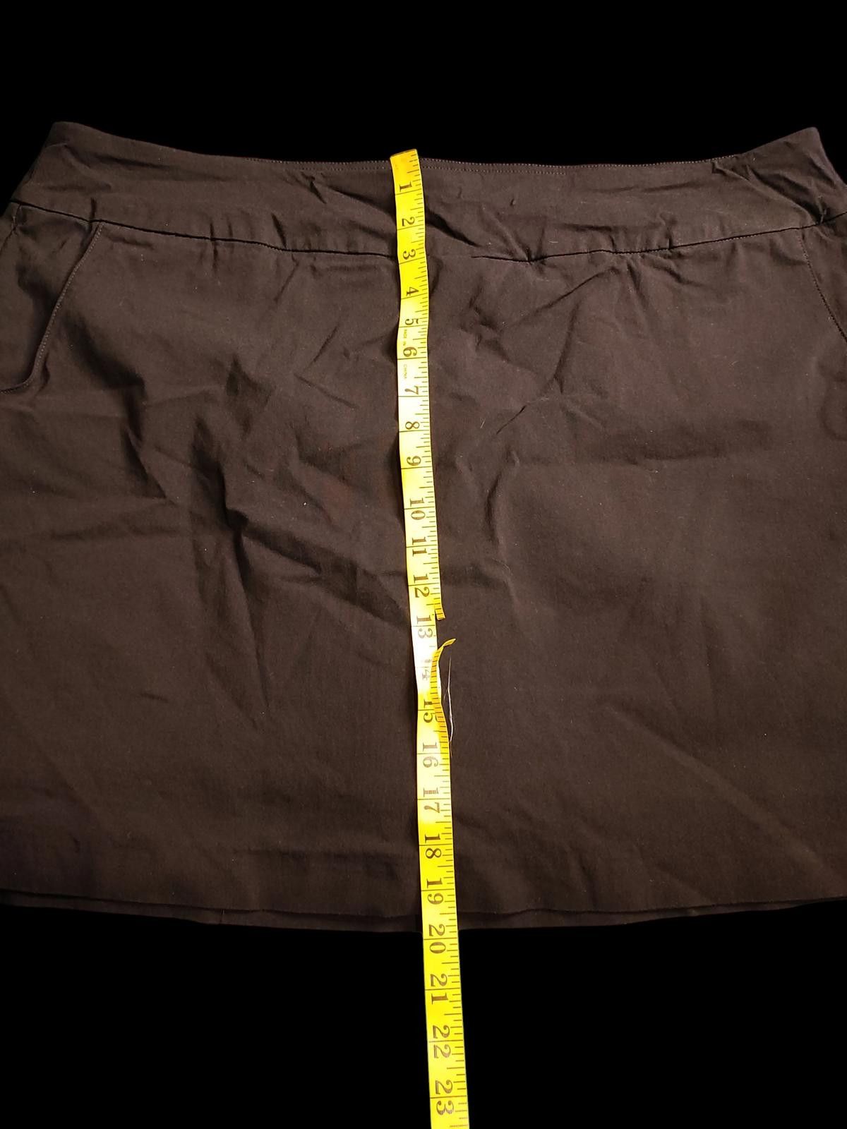 Other Zac & Rachel Black Casual Women's Skirt with Pockets Size 42" / US 20 - 7 Thumbnail