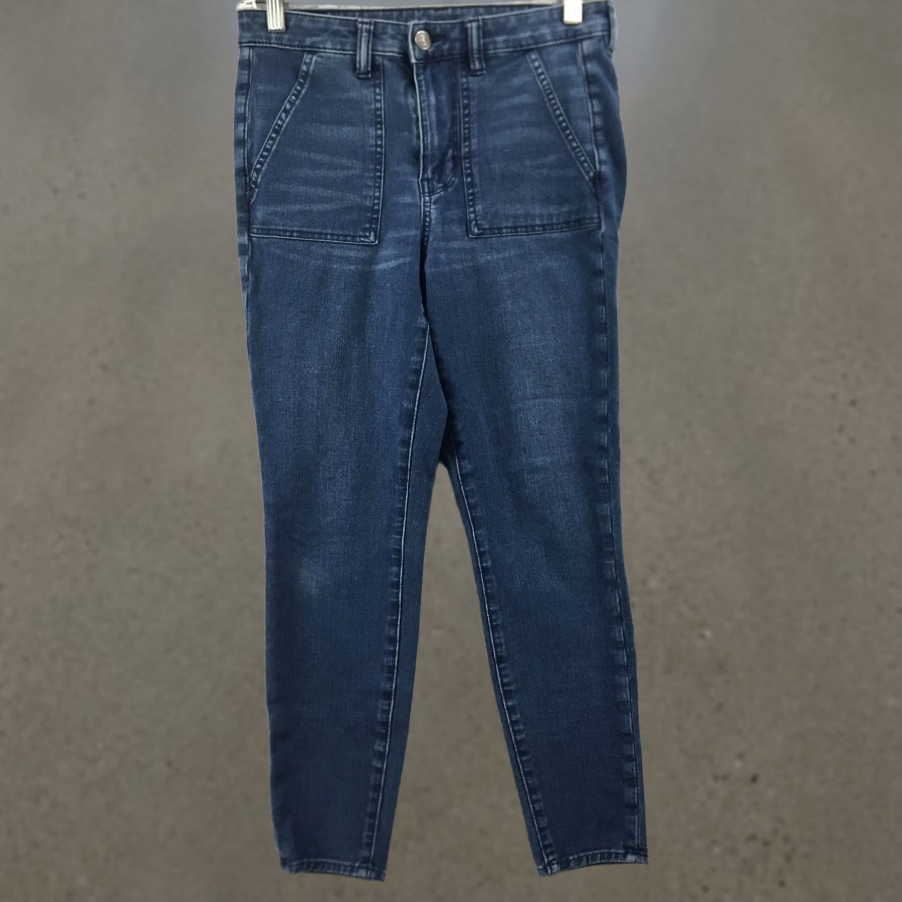 American Eagle Outfitters American Eagle Skinny Jeggings Jeans Womens 6 Blue Denim Zip Fly Size 28" / US 6 / IT 42 - 1 Thumbnail