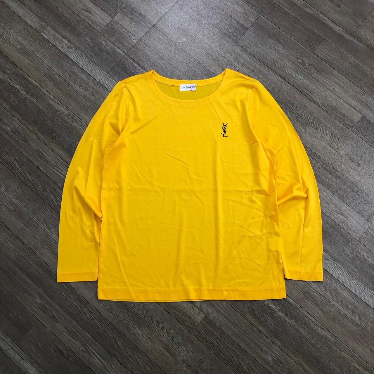 Yves Saint Laurent Yves Saint Laurent Small Logo Long Sleeve Size US M / EU 48-50 / 2 - 1 Thumbnail