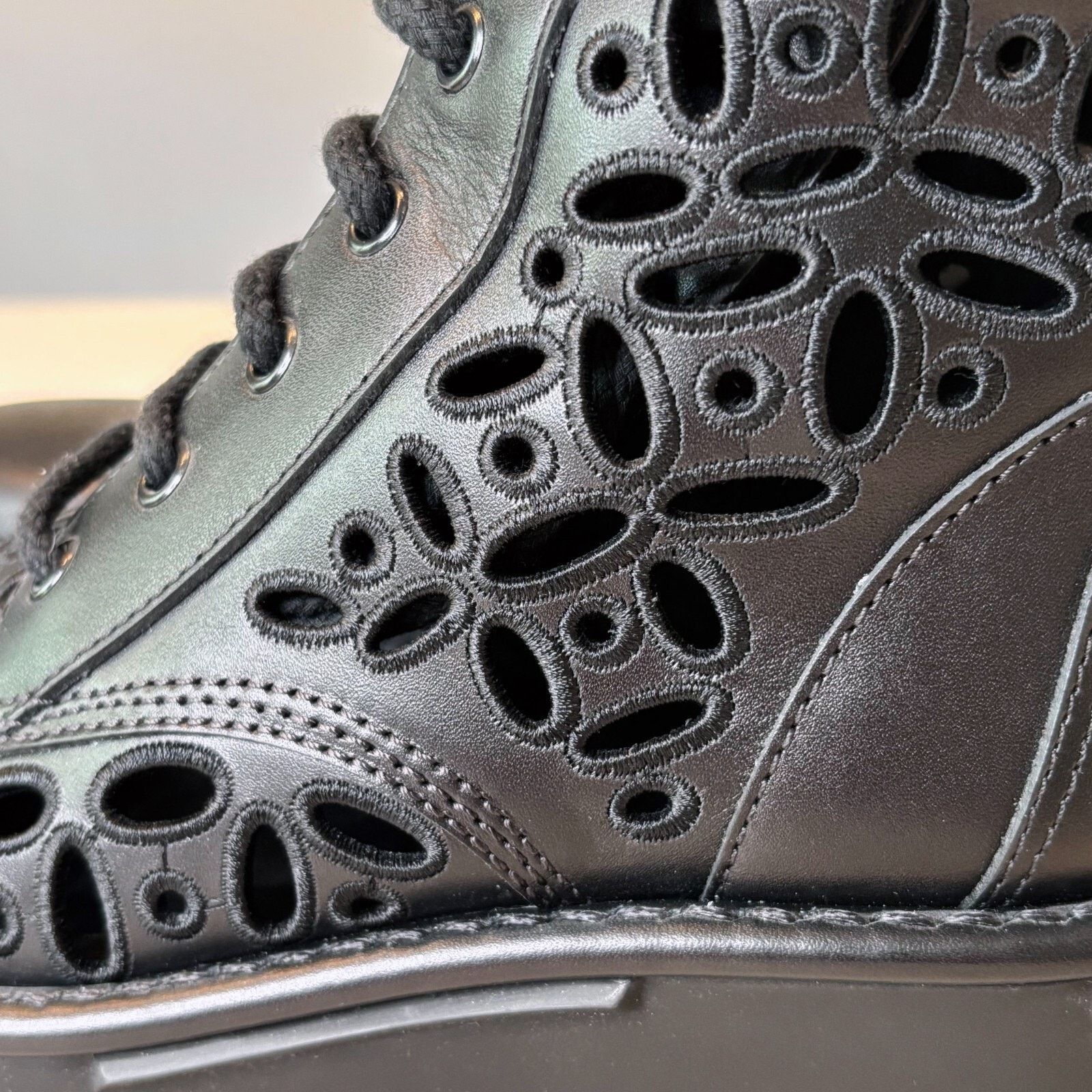 Valentino Valentino Atelier San Gallo Combat Boots EU Size 35 US 5 Size US 5 / IT 35 - 11 Thumbnail