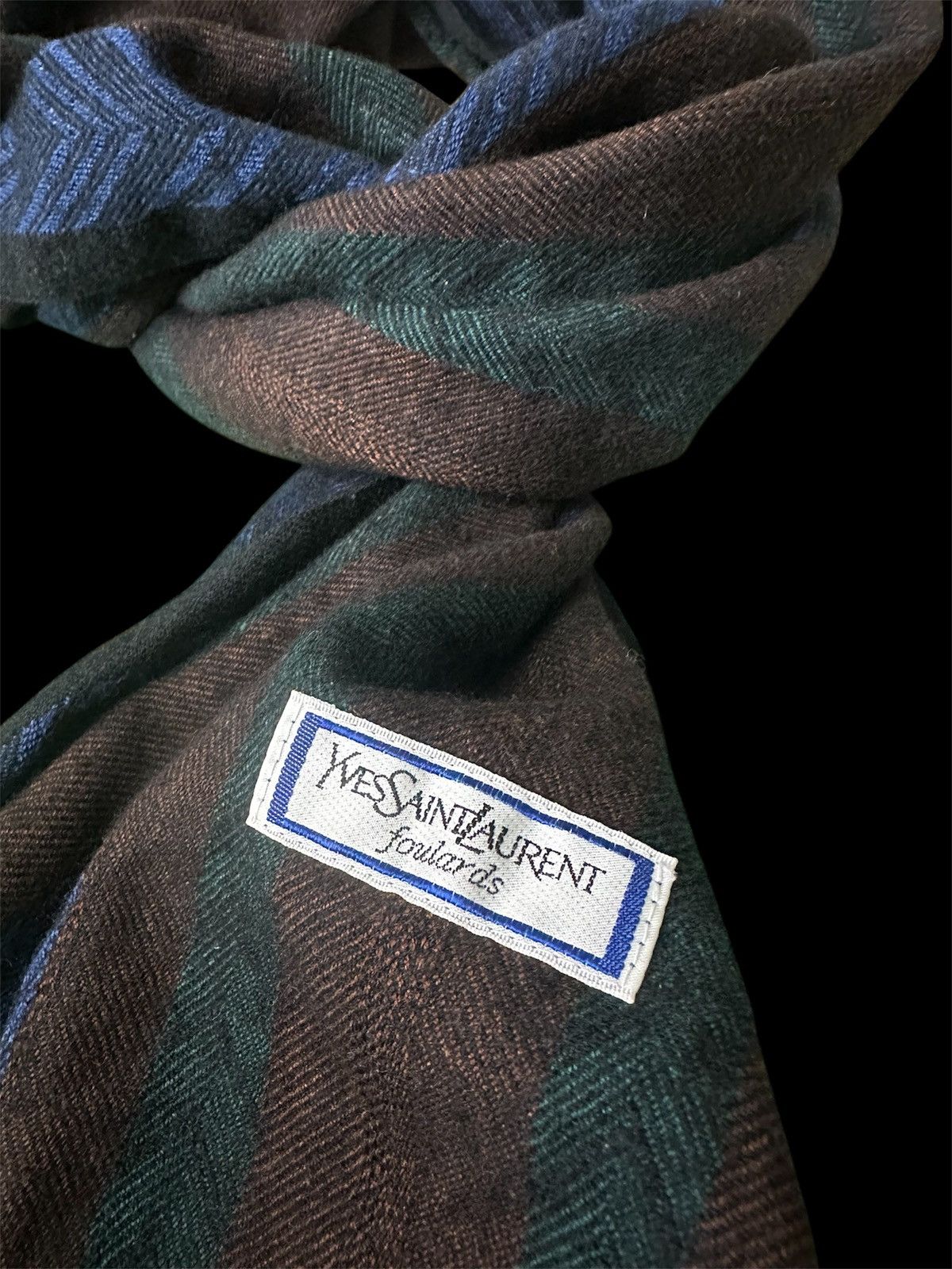 Yves Saint Laurent Vintage YvesSaintLaurent Foulards Scarf Size ONE SIZE - 2 Thumbnail