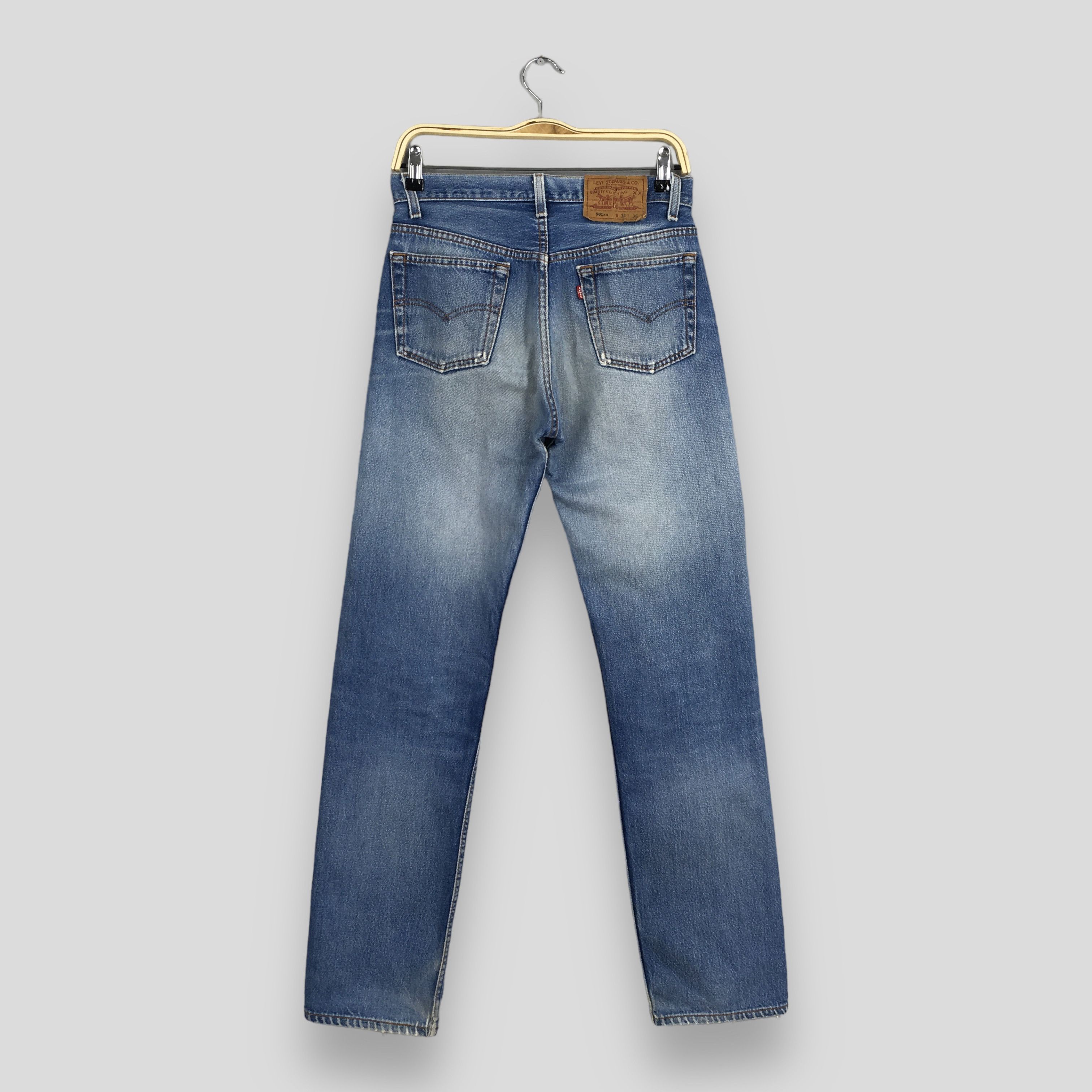 Levi's Size 27x31 Vintage 80s Levi's 501 Distressed Jeans S1792 Size 27" / US 4 / IT 40 - 8 Thumbnail