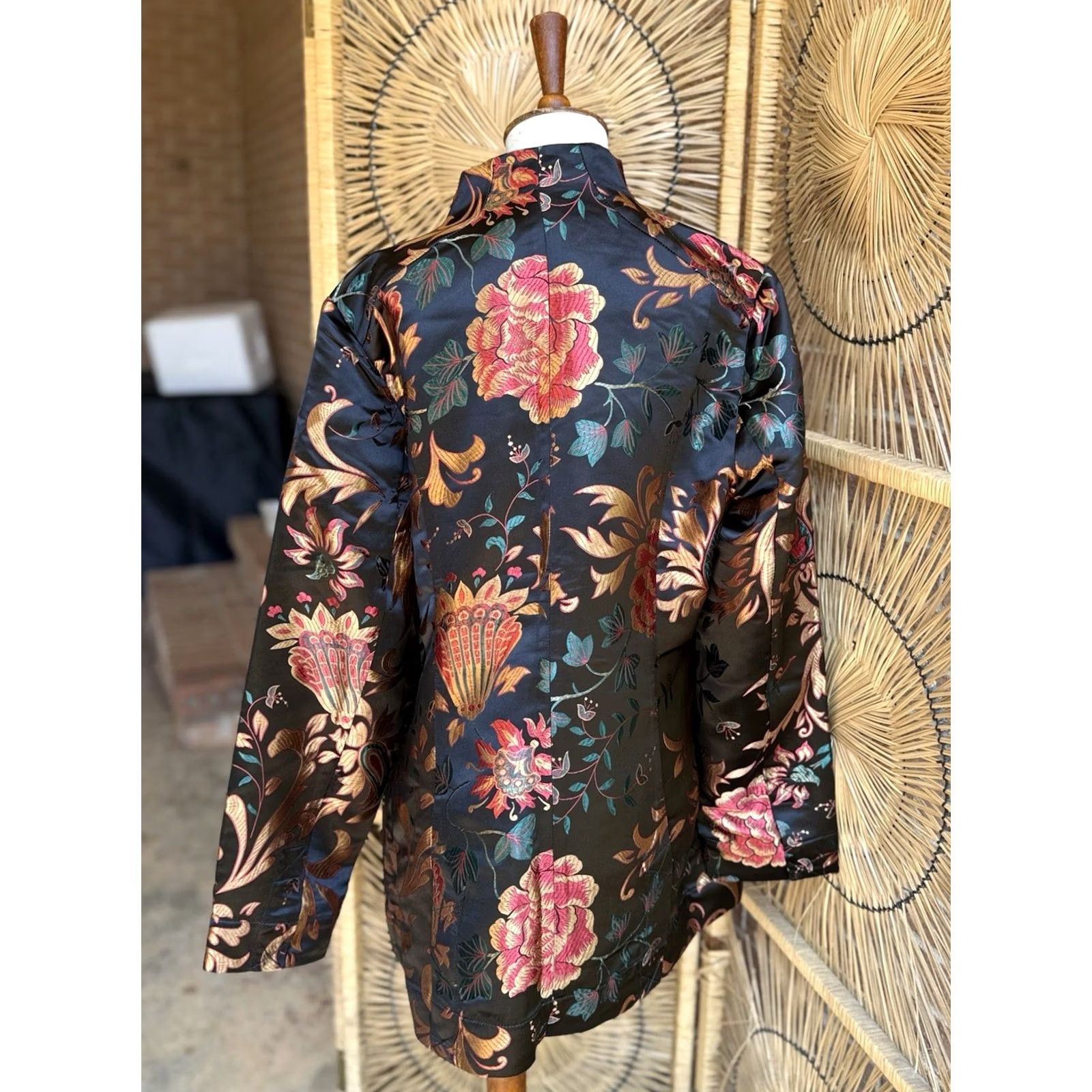Soft Surroundings SOFT SURROUNDINGS Blazer Kimono Moon Dynasty Jacket Large Women Multicolor Polyester L Regular Size L / US 10 / IT 46 - 6 Thumbnail
