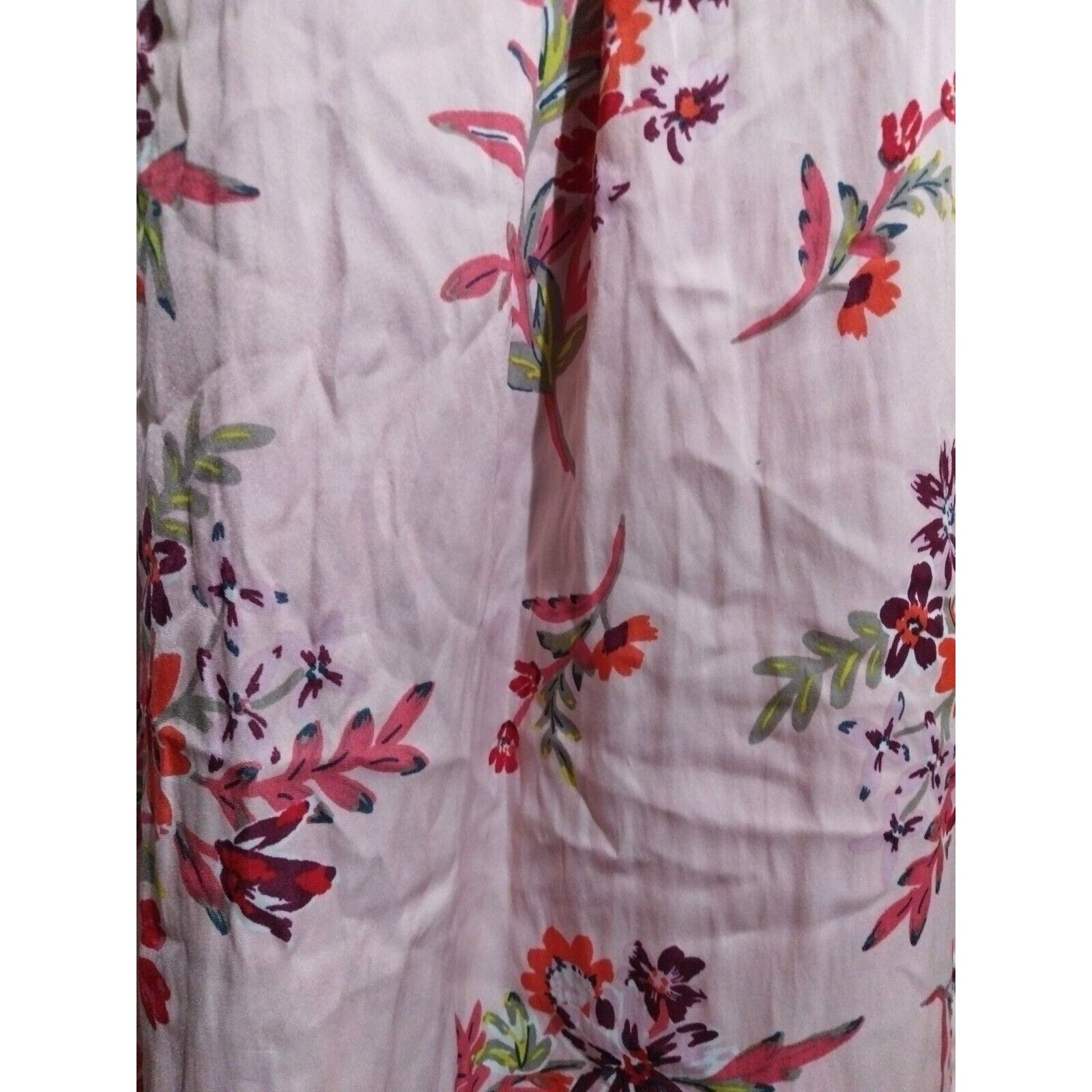 Other Terra Sky Womens (14w)Drop Shoulder Flutter Sleeve Floral Size XL / US 12-14 / IT 48-50 - 6 Thumbnail