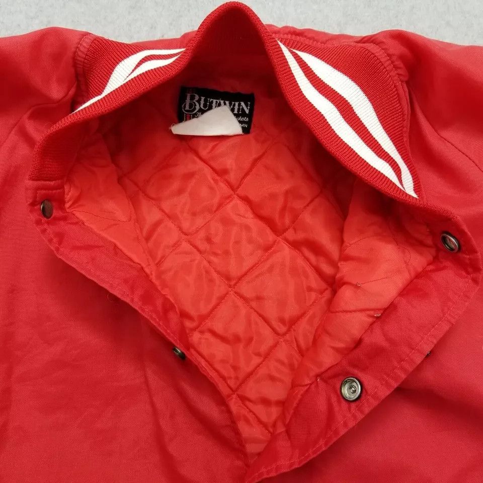Other Vintage Butwin Jacket Mens Large Red Pockets Dick Size US L / EU 52-54 / 3 - 8 Thumbnail