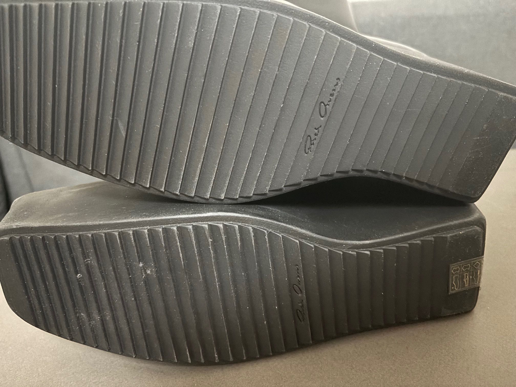 Rick Owens RICK OWENS SLIVER PLATFORM BEATLE Size US 9 / EU 42 - 5 Thumbnail
