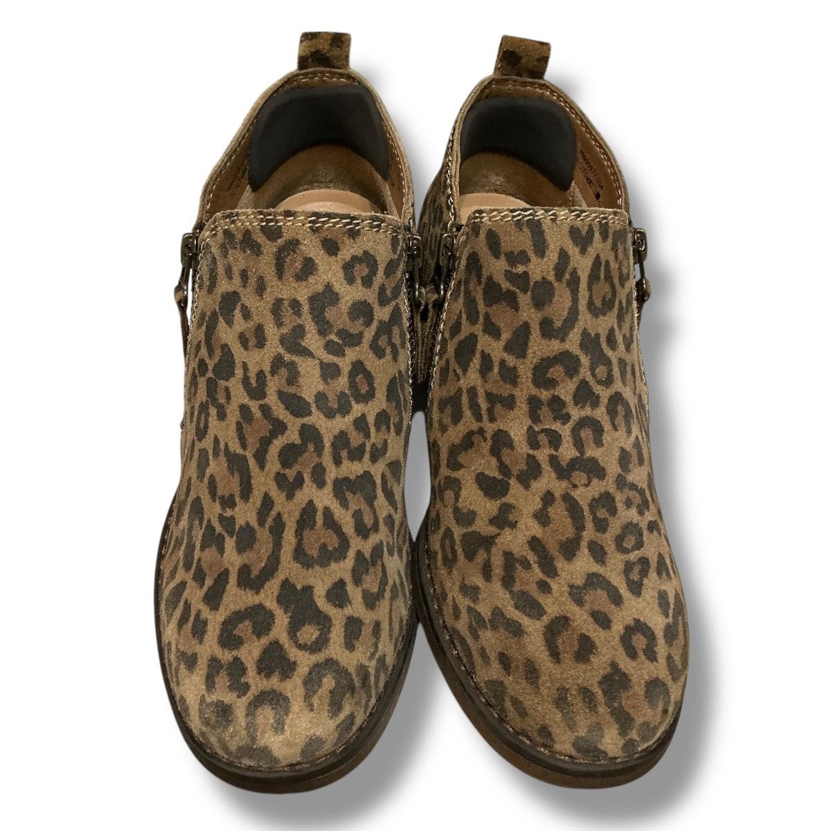Hush Puppies Hush Puppies Mazin Cayto Cheetah Print Zip Up Ankle Booties Size US 8 / IT 38 - 2 Thumbnail