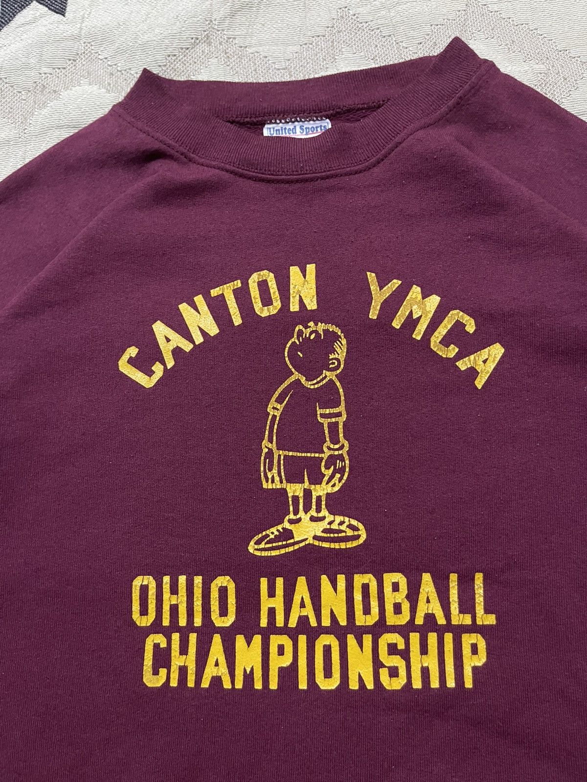 Vintage 80s-90s CANTON YMCA OHIO HANDBALL CHAMPIONSHIP CREWNECK Size US S / EU 44-46 / 1 - 6 Thumbnail