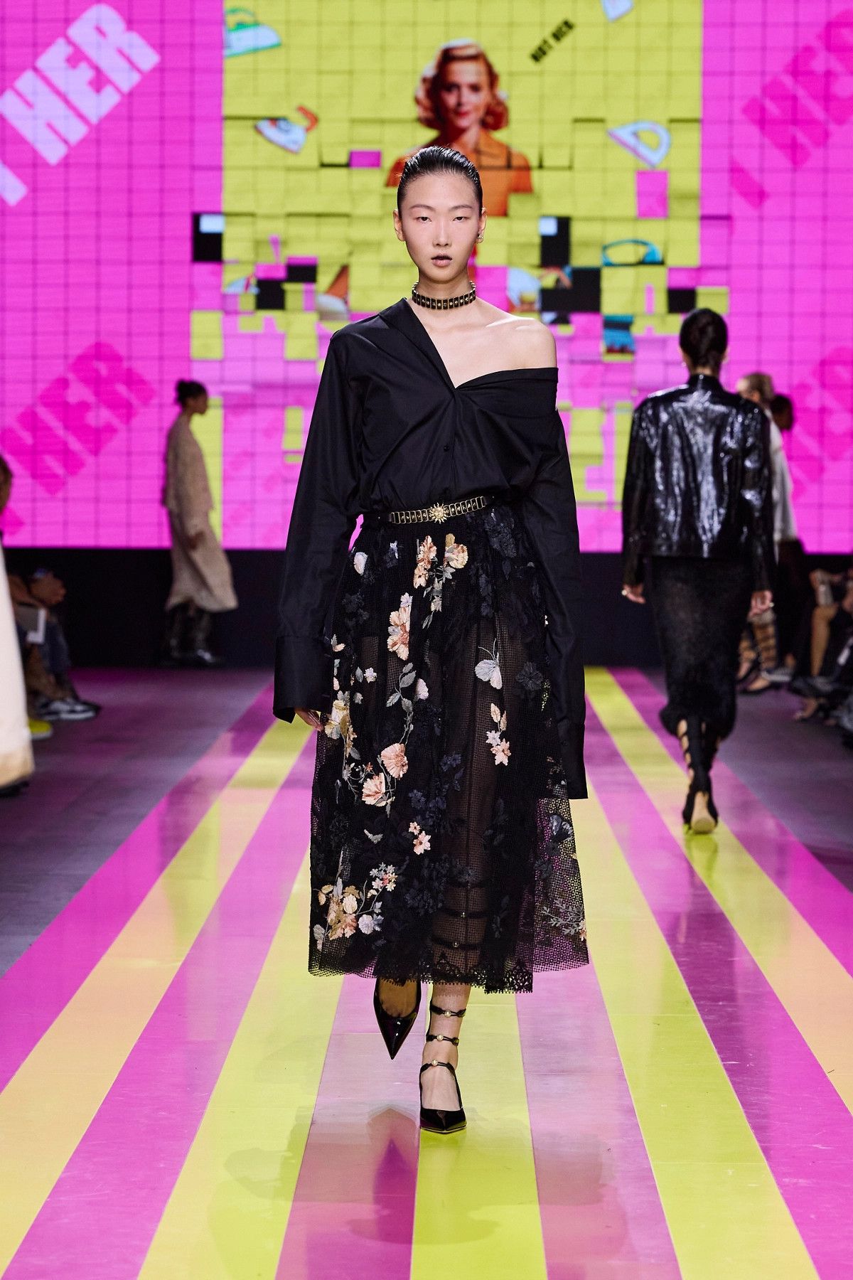 Dior o1bcso1str0126 Size:OS/Toile De Jouy Soleil Belt in Black Size ONE SIZE - 6 Thumbnail