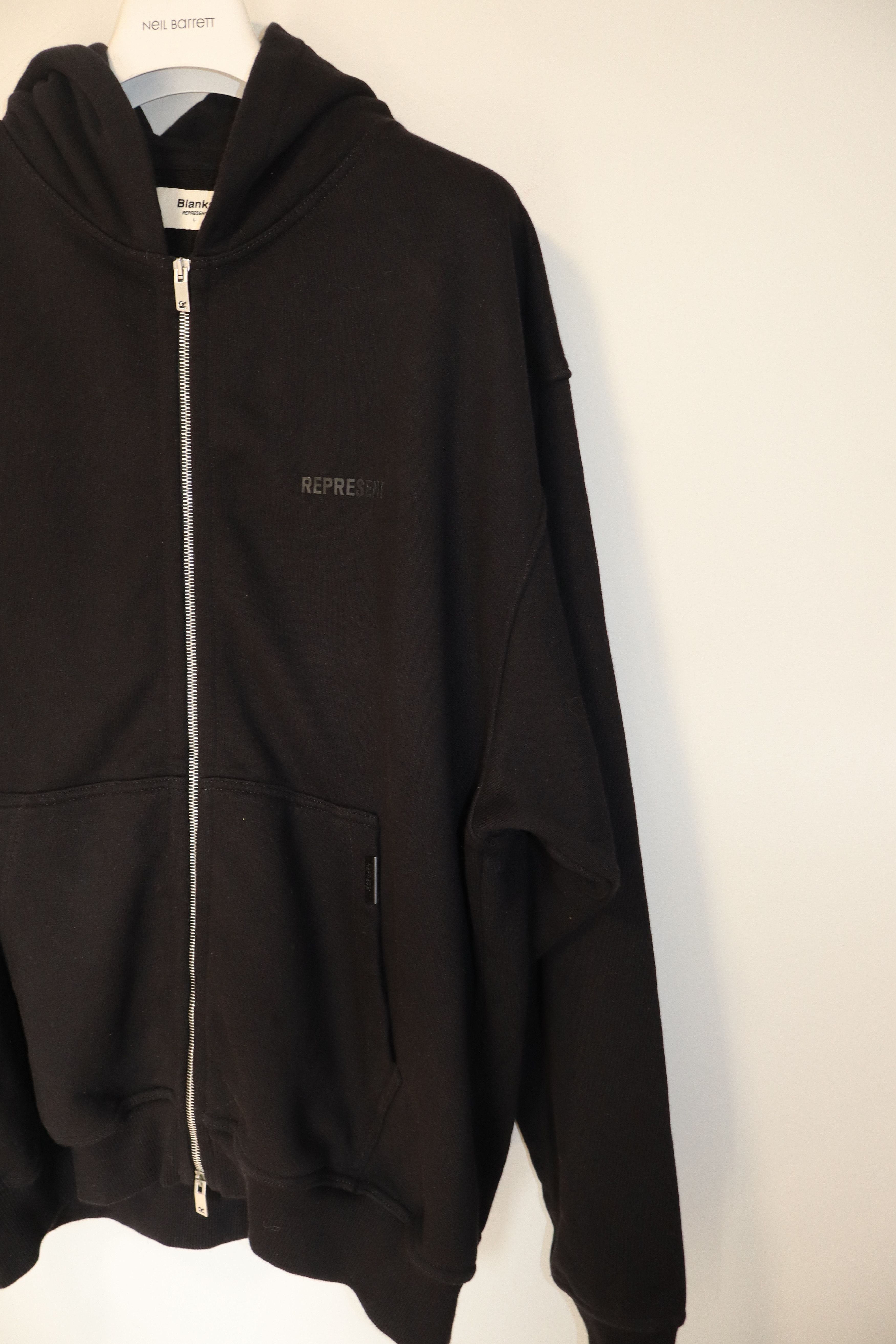 Represent Clo. blanks logo zip hoodie Size US L / EU 52-54 / 3 - 7 Thumbnail