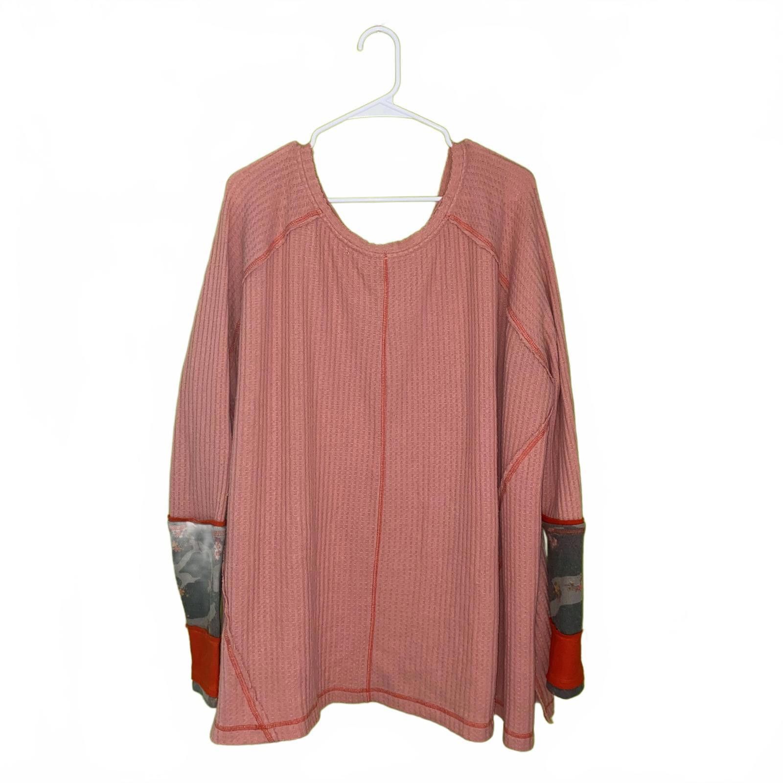 Free People Free People Orange Sweater M Size M / US 6-8 / IT 42-44 - 2 Thumbnail