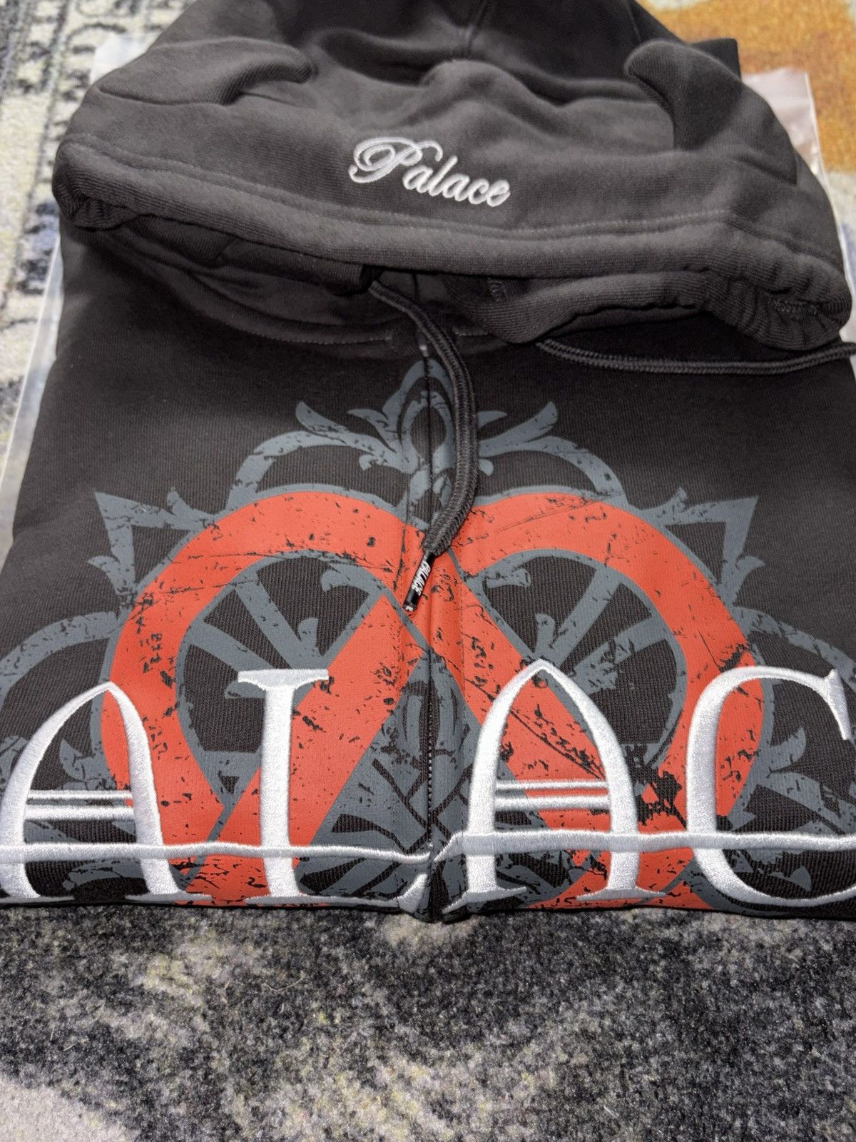 Palace Palace Tri Gram Horns Hoodie Black Size US L / EU 52-54 / 3 - 3 Thumbnail