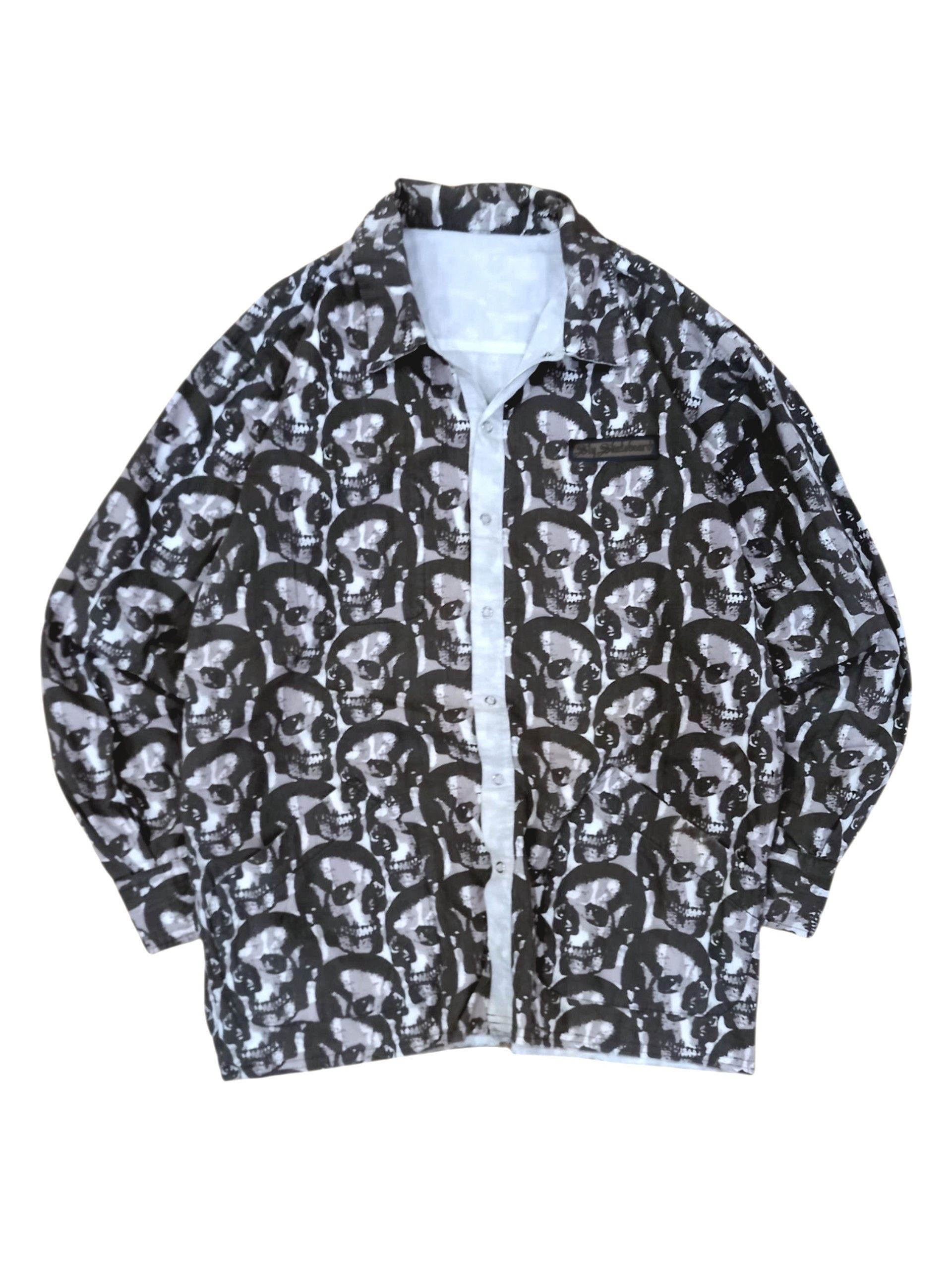 Sly Guild Vtg Sly Skateboards Ray Flores Crazy Dog AOP Distressed LS Size US L / EU 52-54 / 3 - 1 Thumbnail