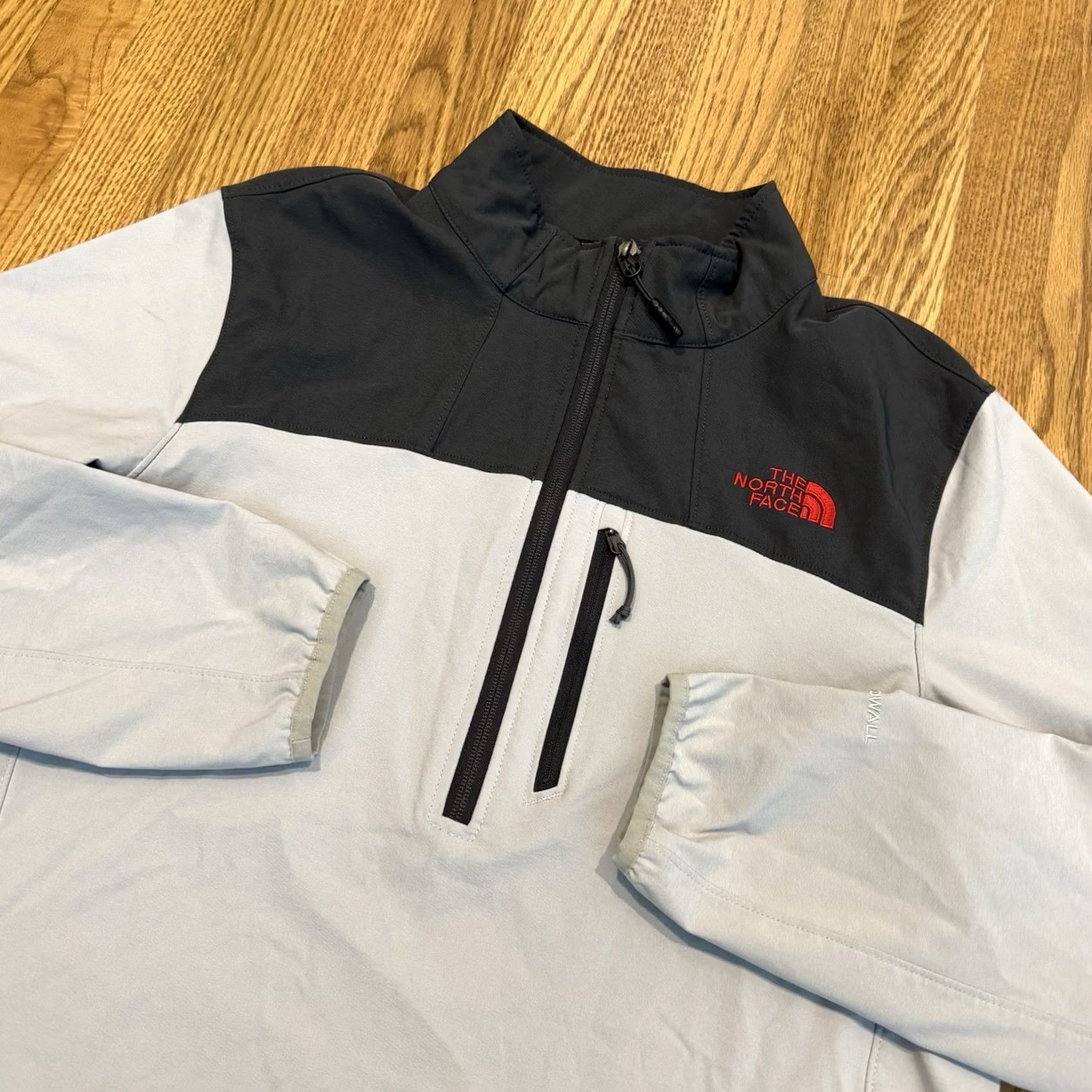 The North Face VINTAGE? The North Face 1/2 Zip Jacket Men’s Medium Windwall Grey PullOver Size US M / EU 48-50 / 2 - 2 Thumbnail
