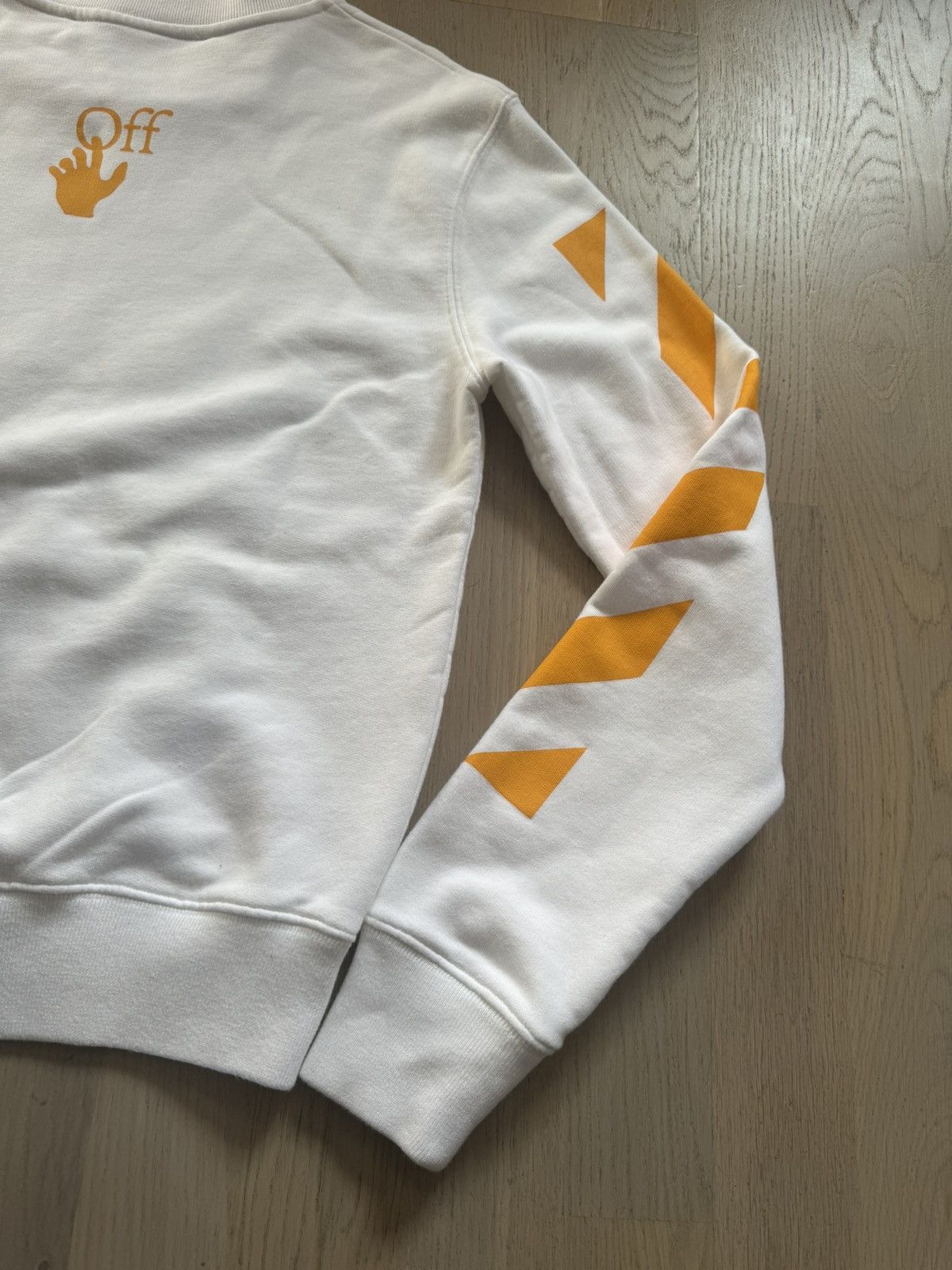 Off-White OFF-White sweatshirt REAL MEASUREMENTS IN PHOTOS BY Size US S / EU 44-46 / 1 - 10 Thumbnail