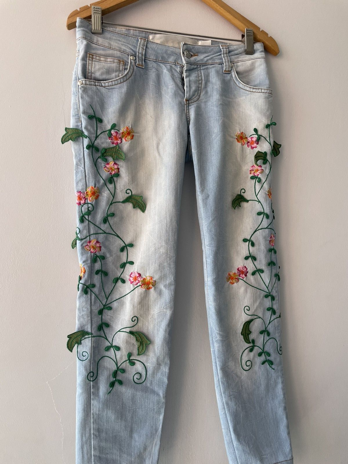 Vintage Parisian jean Size 24" / US 00 / IT 34 - 8 Thumbnail