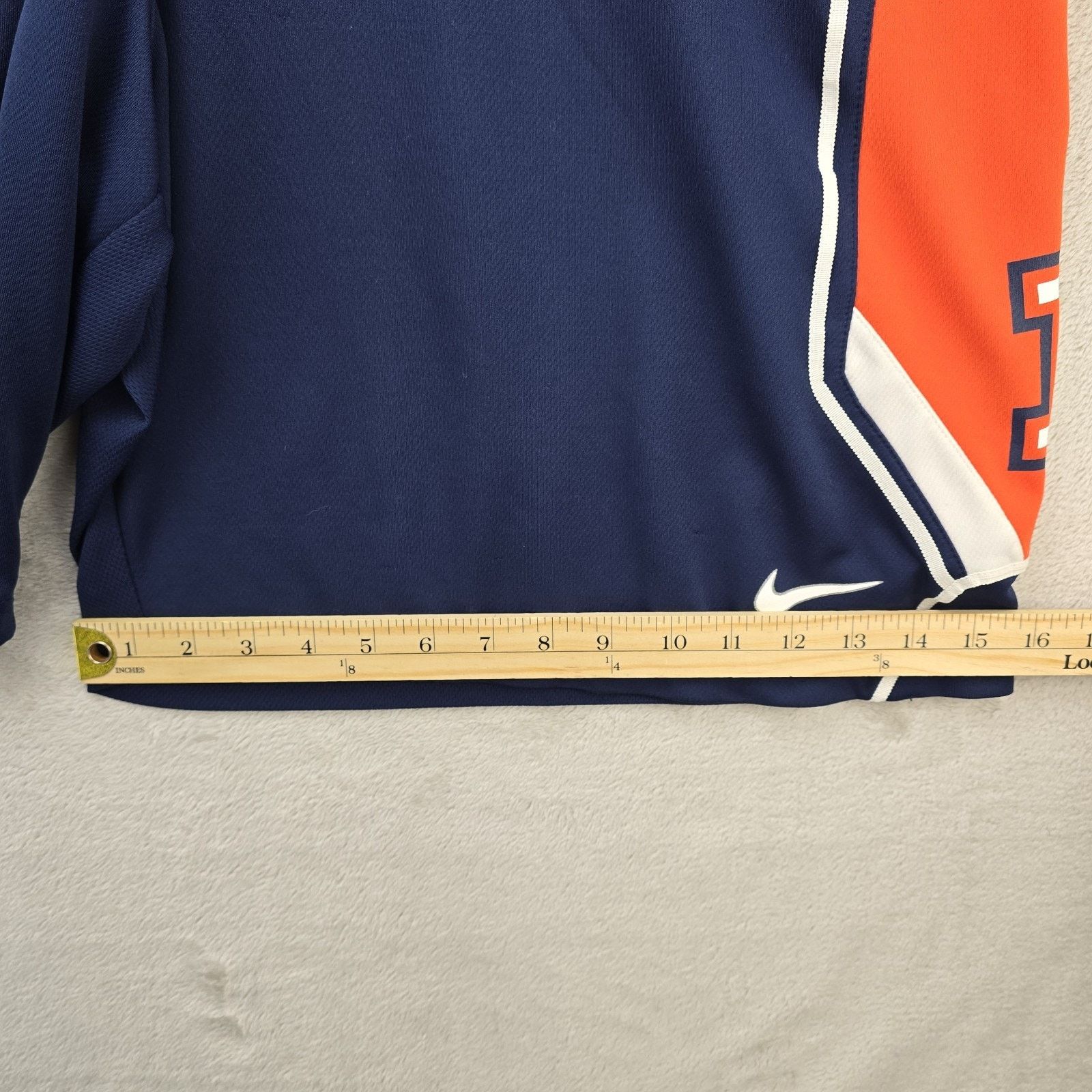 Nike Vintage Nike Illinois Fighting Illini Basketball Shorts XL Size US 36 / EU 52 - 13 Thumbnail