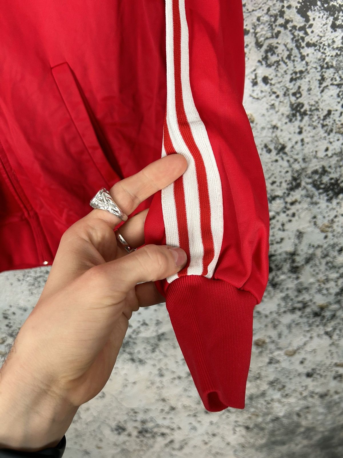 Adidas Vintage Archival 80s Adidas 3 Stripes Sweatshirt Zip Sport Size US S / EU 44-46 / 1 - 4 Thumbnail