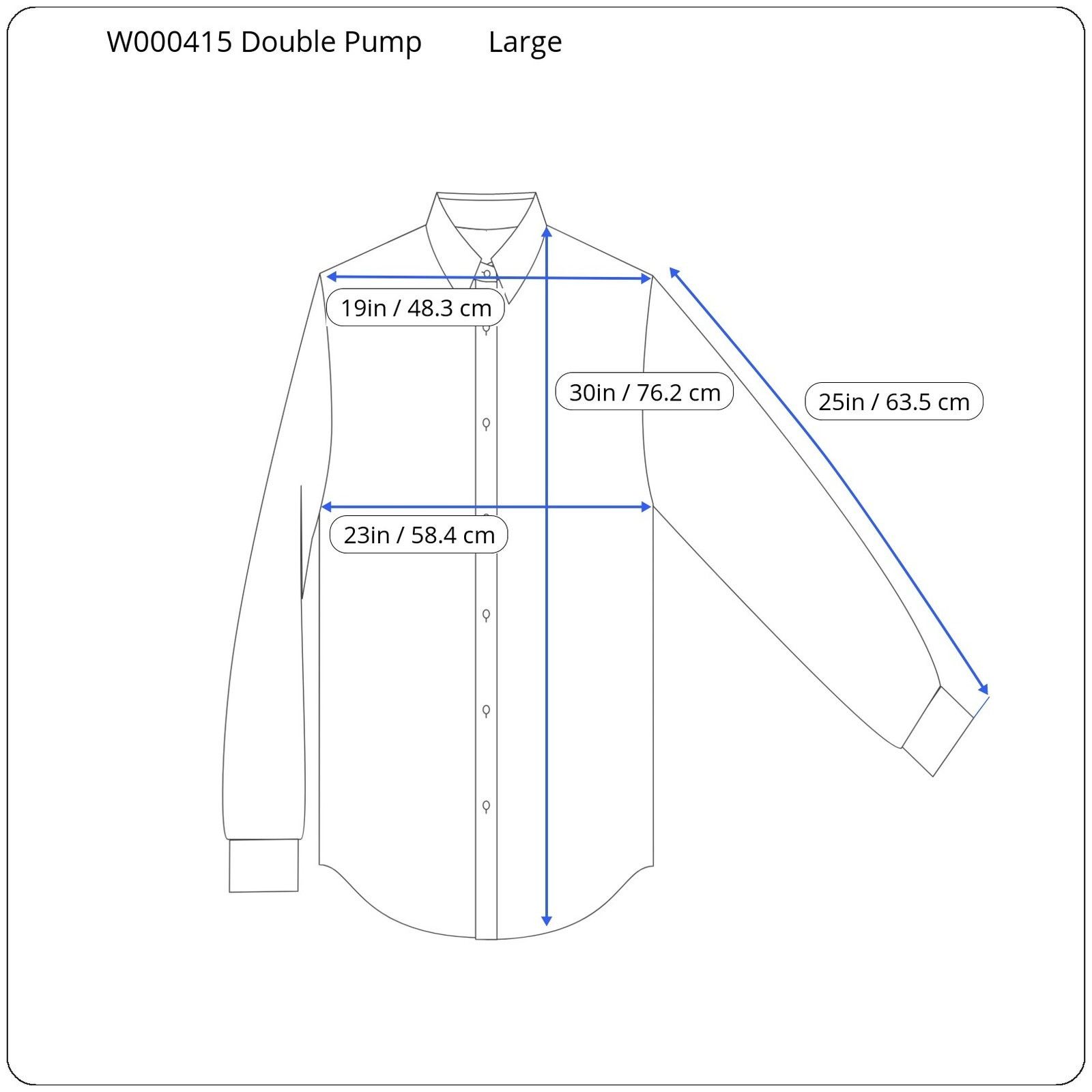 Other Double Pump Men’s Large Long-Sleeve Button-Down Shirt Size US L / EU 52-54 / 3 - 4 Thumbnail