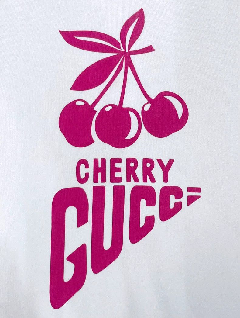 Gucci Gucci Cherry cherry letter logo sweatshirt 2501-Nextarrow Size US M / EU 48-50 / 2 - 4 Thumbnail