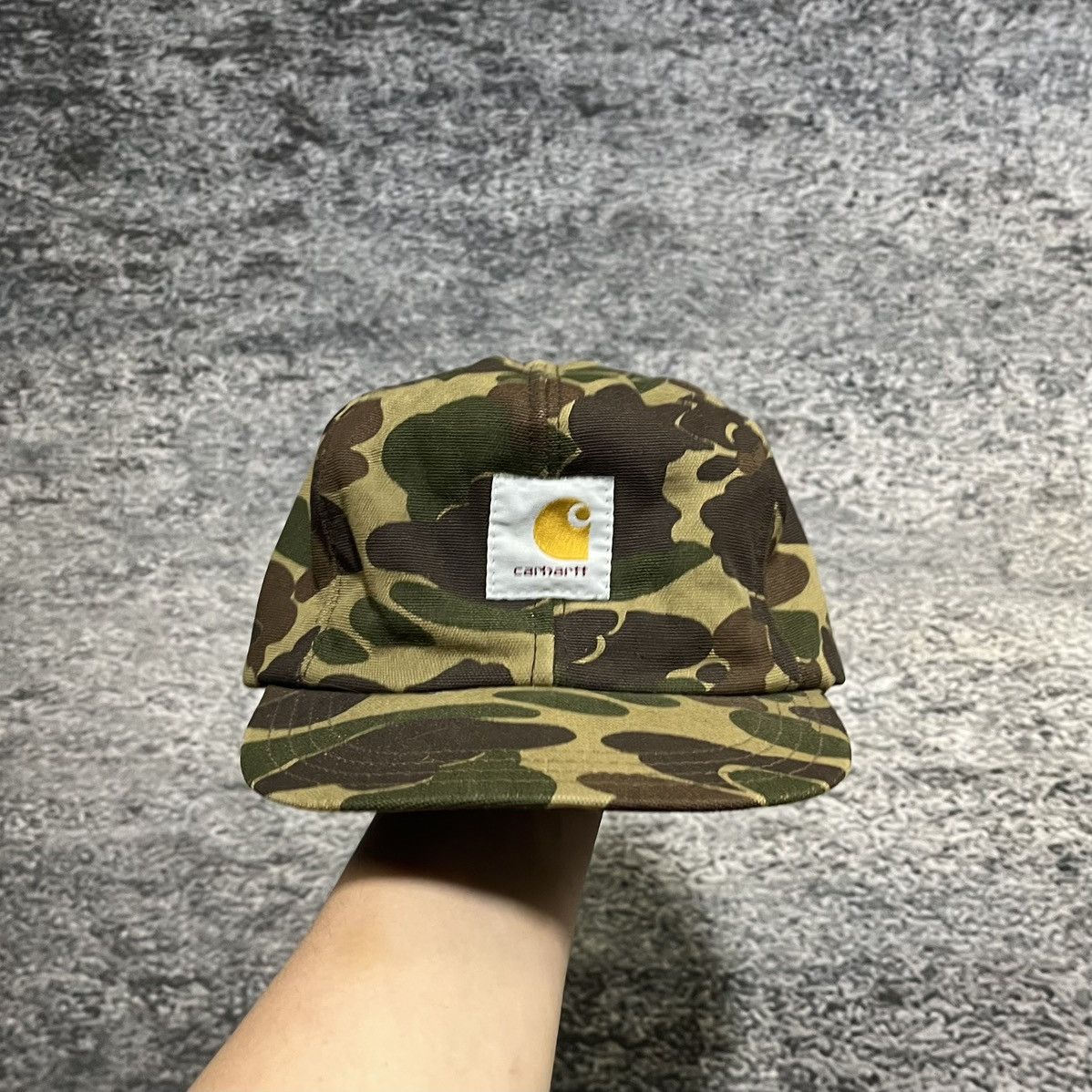 Carhartt VINTAGE 90s CARHARTT CAMO WORKWEAR THINSULATE HUNTING HAT Size ONE SIZE - 1 Thumbnail