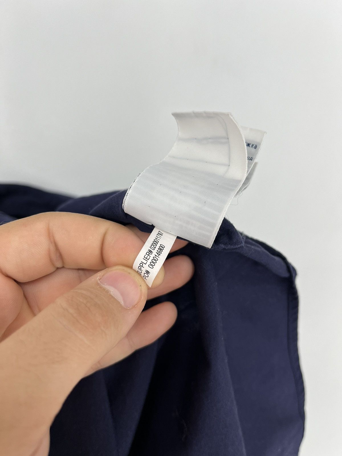 Polo Ralph Lauren Vintage Navy Shirt Polo Ralph Lauren Size S Rare Size US S / EU 44-46 / 1 - 12 Thumbnail