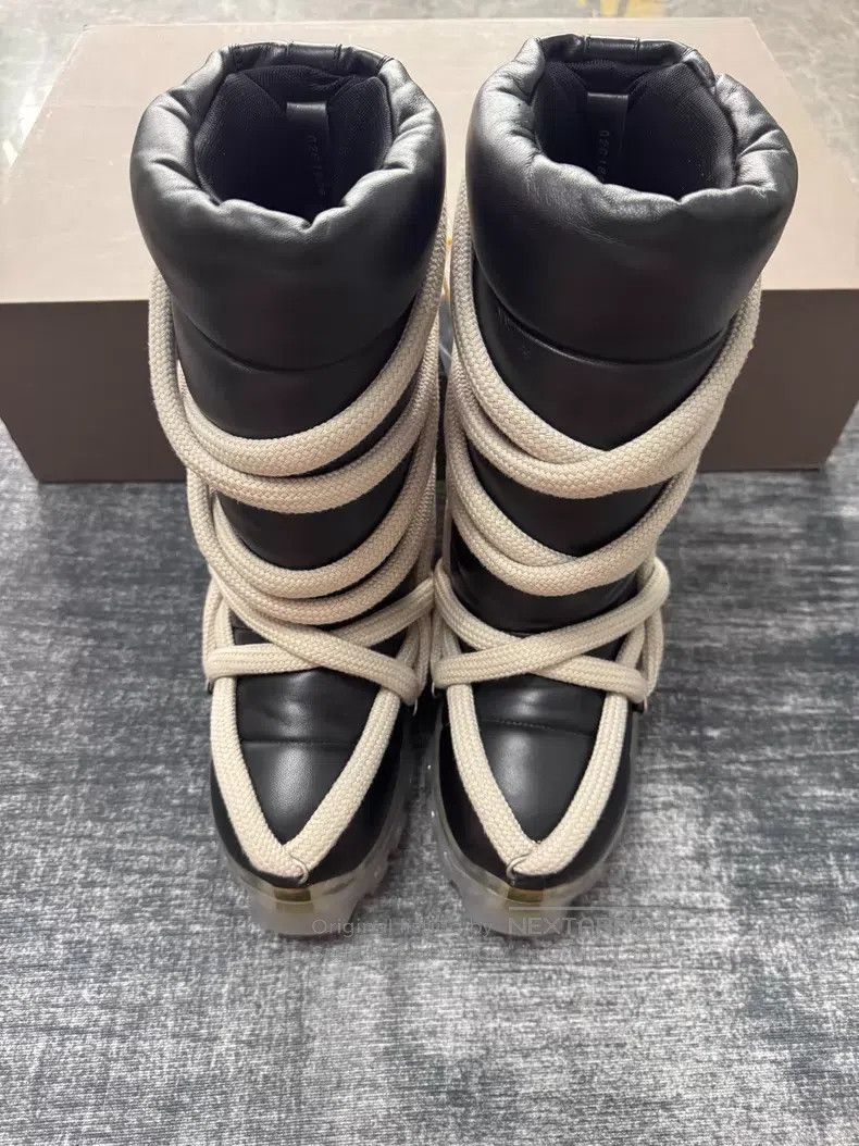 Rick Owens Rick Owens Crazy Lacing Octopus Bottom Snow Boots Size US 5.5 / IT 35.5 - 2 Thumbnail