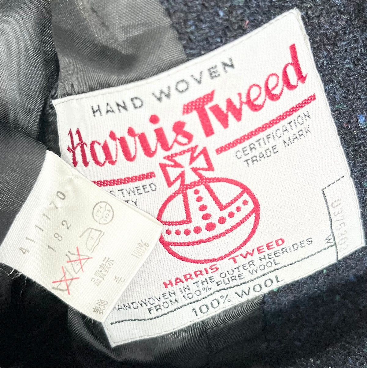 Harris Tweed Harris Tweed X Super Hakka Women Wool Coat Size M / US 6-8 / IT 42-44 - 8 Thumbnail