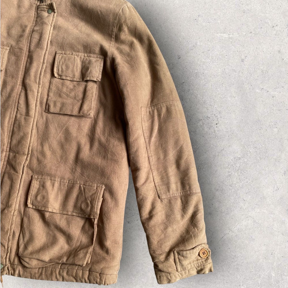 Helmut Lang AW99 Vintage Cotton Field Jacket Size US S / EU 44-46 / 1 - 5 Thumbnail