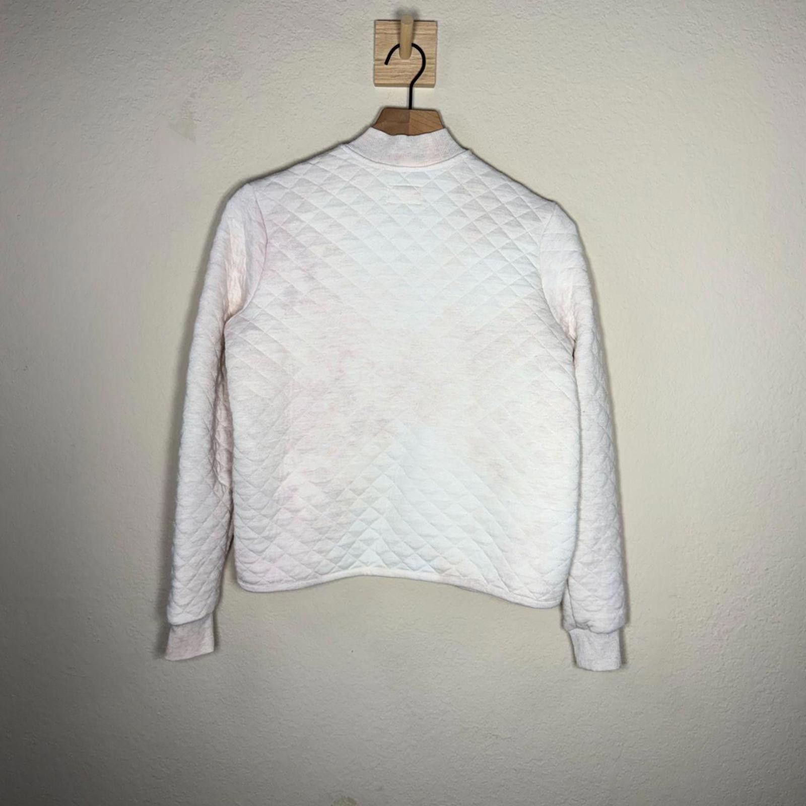 Marine Layer Marine Layer Jacket Women's S Oatmeal Quilted Bomber Size S / US 4 / IT 40 - 6 Thumbnail