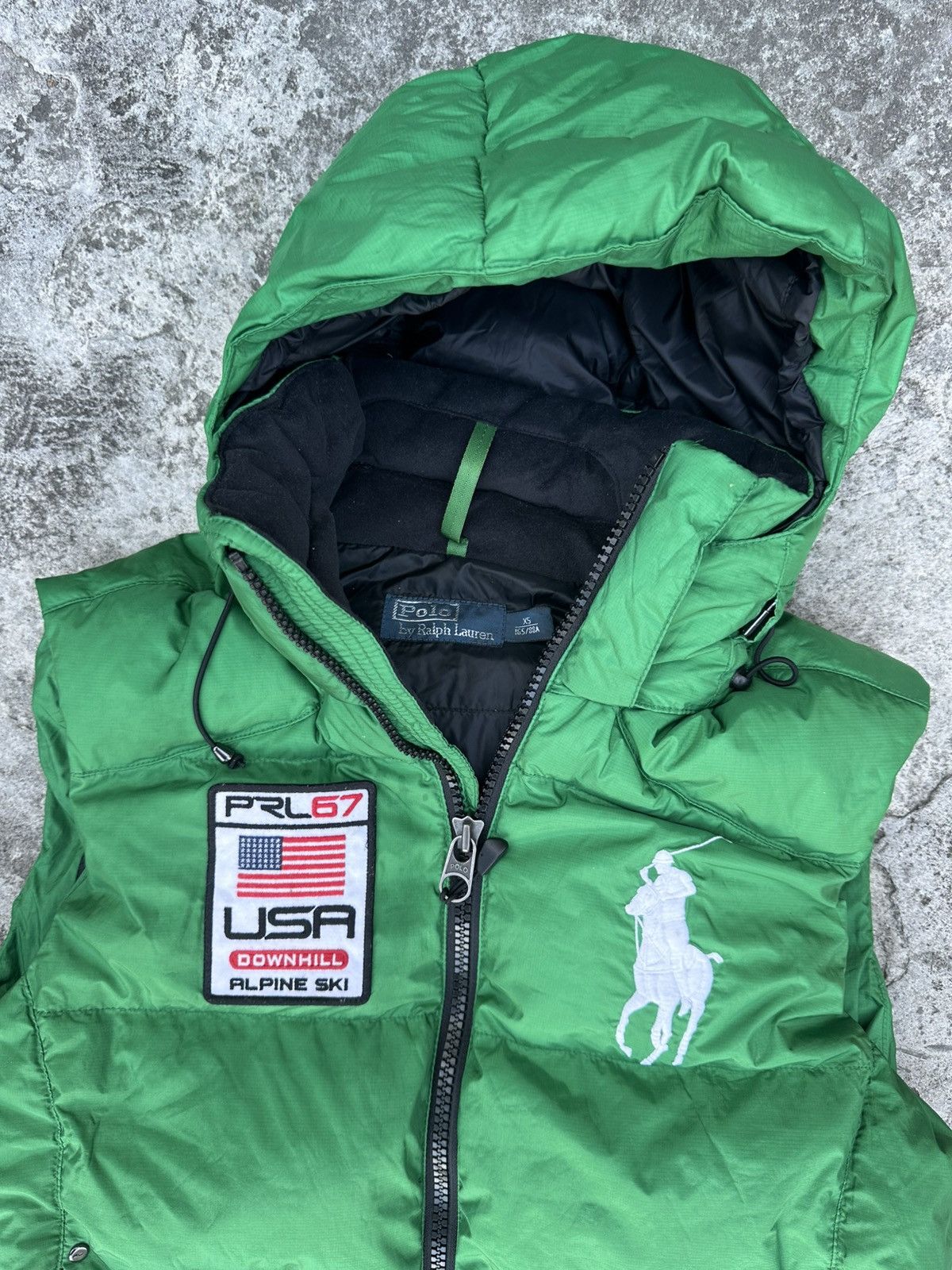 Polo Ralph Lauren × Ralph Lauren × Vintage RL Puffer Vest Size US S / EU 44-46 / 1 - 2 Thumbnail