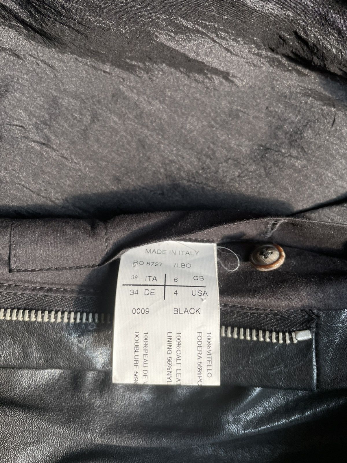 Rick Owens Rick Owens SS11 Anthem Leather Vest Size XS / US 0-2 / IT 36-38 - 7 Thumbnail