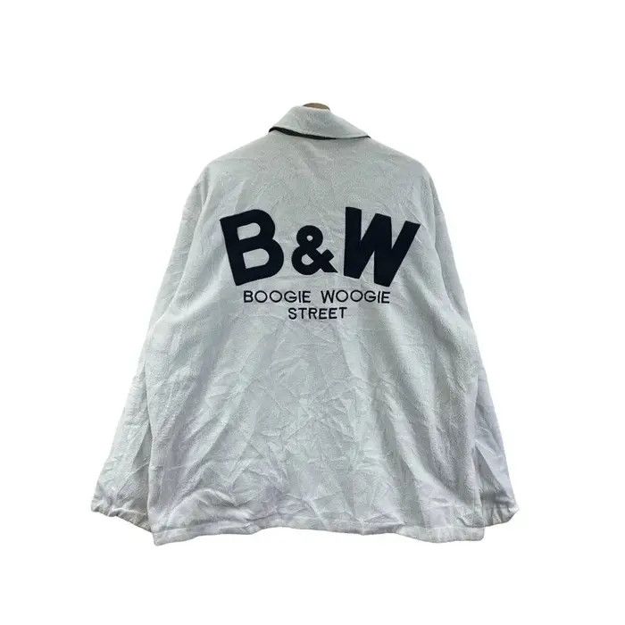 Vintage BOOGIE WOOGIE STREET Skateboard Hip Hop Reversible Jacket Size US XL / EU 56 / 4 - 1 Thumbnail