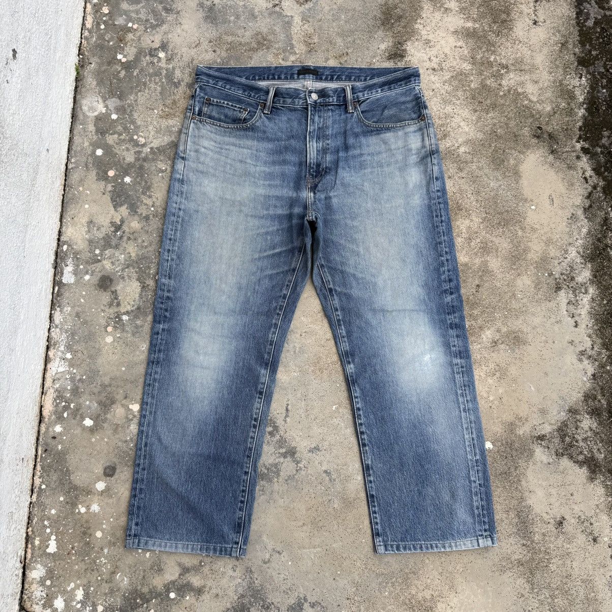 Jean VINTAGE JAPANESE DENIM MUD WASHED JEAN PANTS Size US 37 - 1 Thumbnail