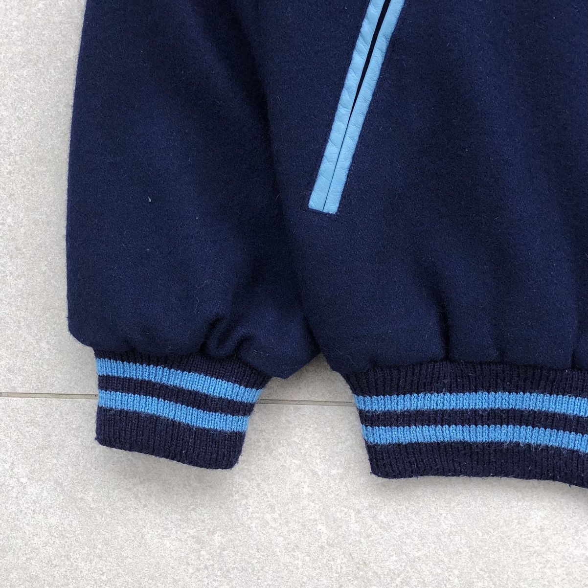 Vintage Vintage Baseball Varsity Jacket By Village Stone Size US M / EU 48-50 / 2 - 7 Thumbnail