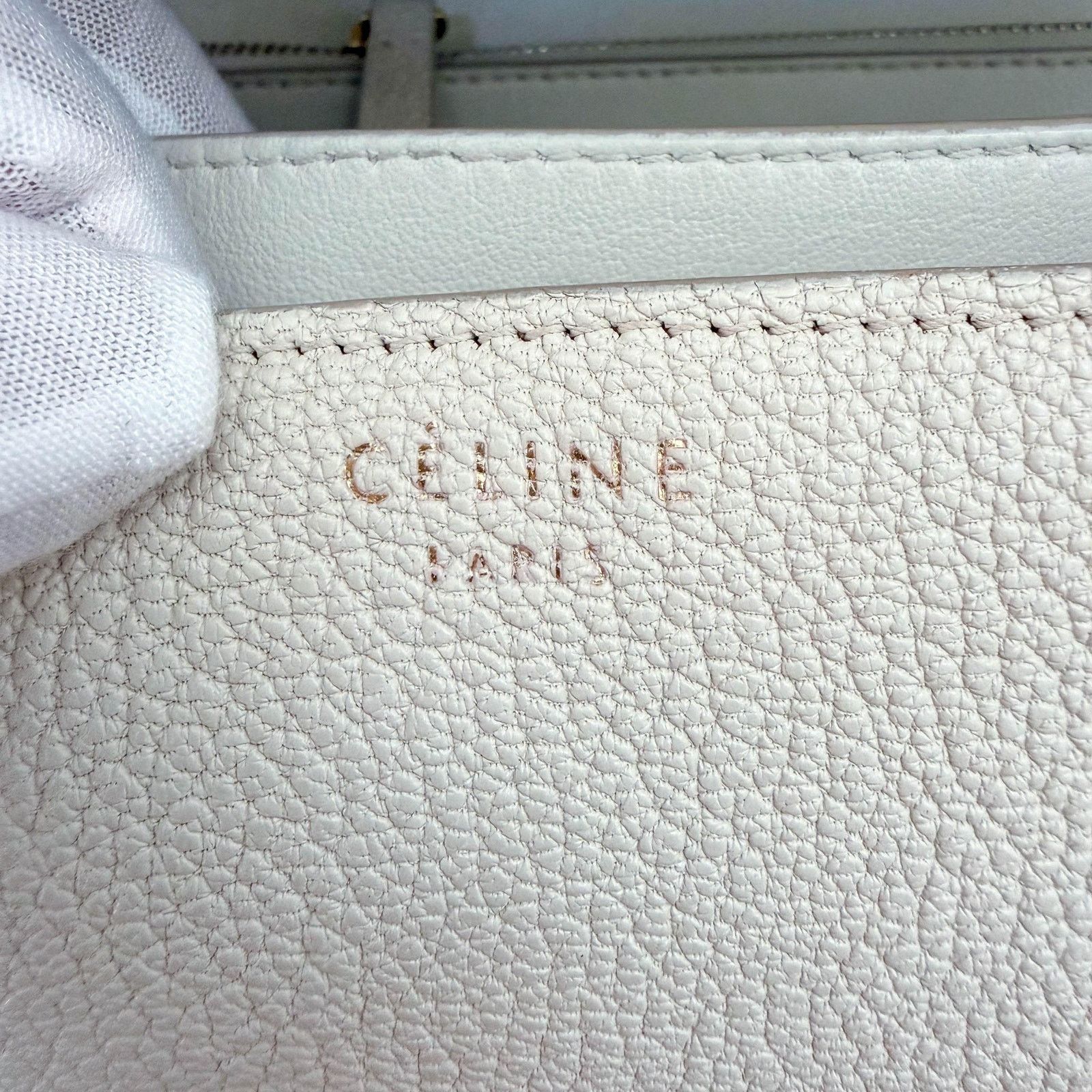Celine Authentic Celine Classic Box Leather Shoulder Bag Size ONE SIZE - 9 Thumbnail