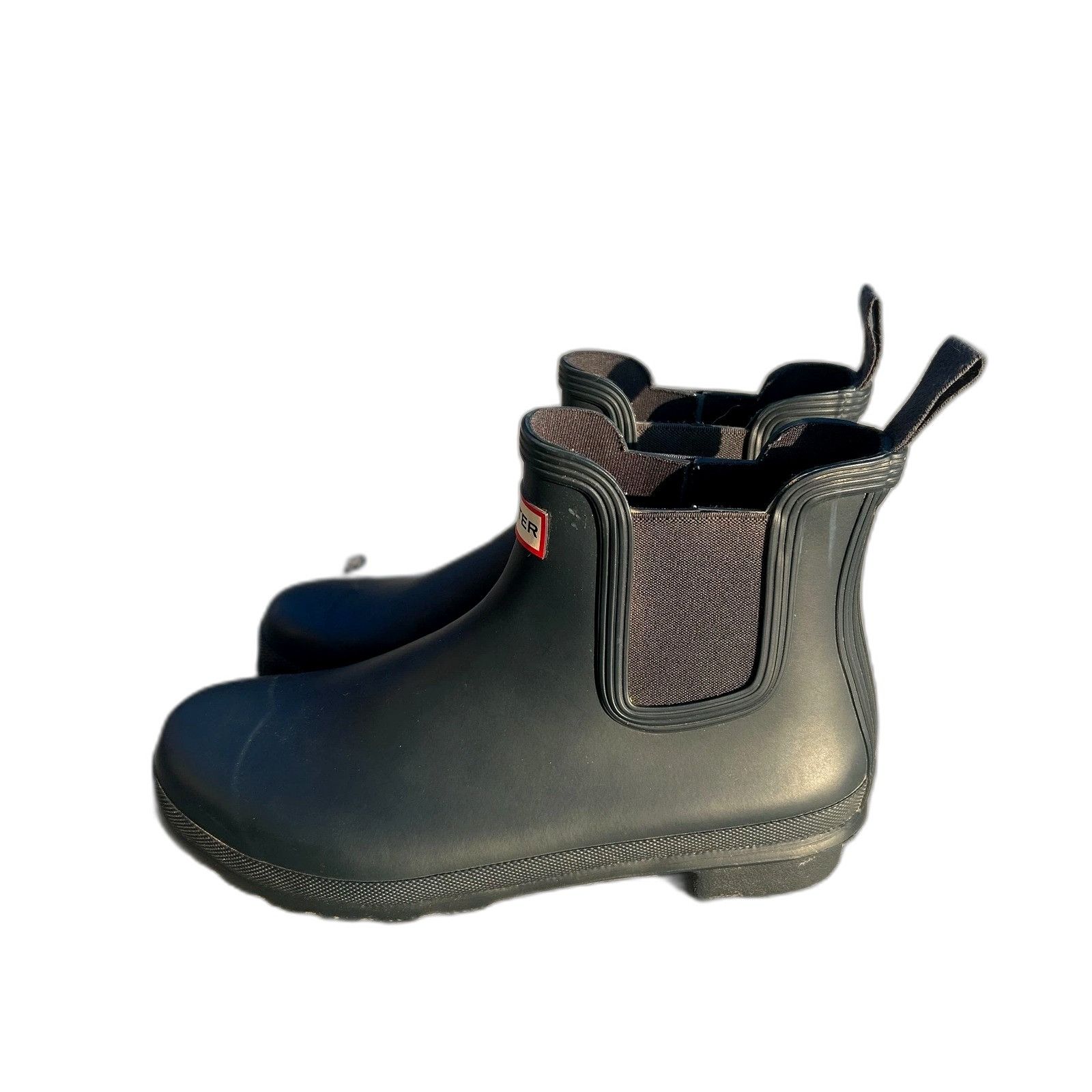 Bounty Hunter Hunter Original Chelsea Rain Boots Women’s 11 Blue Pull On O Size US 11 / EU 44 - 1 Thumbnail